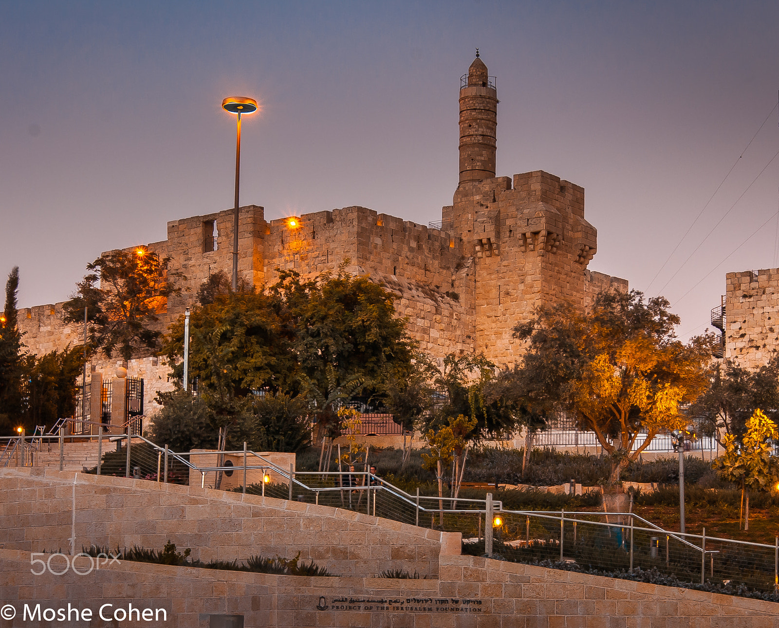 Sony Alpha DSLR-A290 + Sony DT 18-55mm F3.5-5.6 SAM sample photo. Tower of david photography