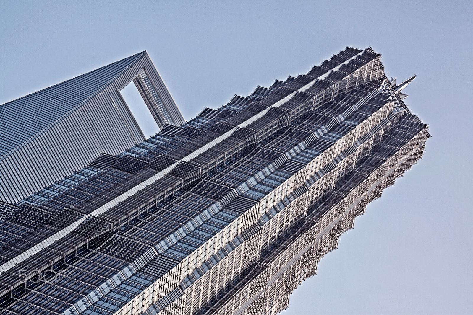 Canon EOS 50D sample photo. Jin mao tower photography