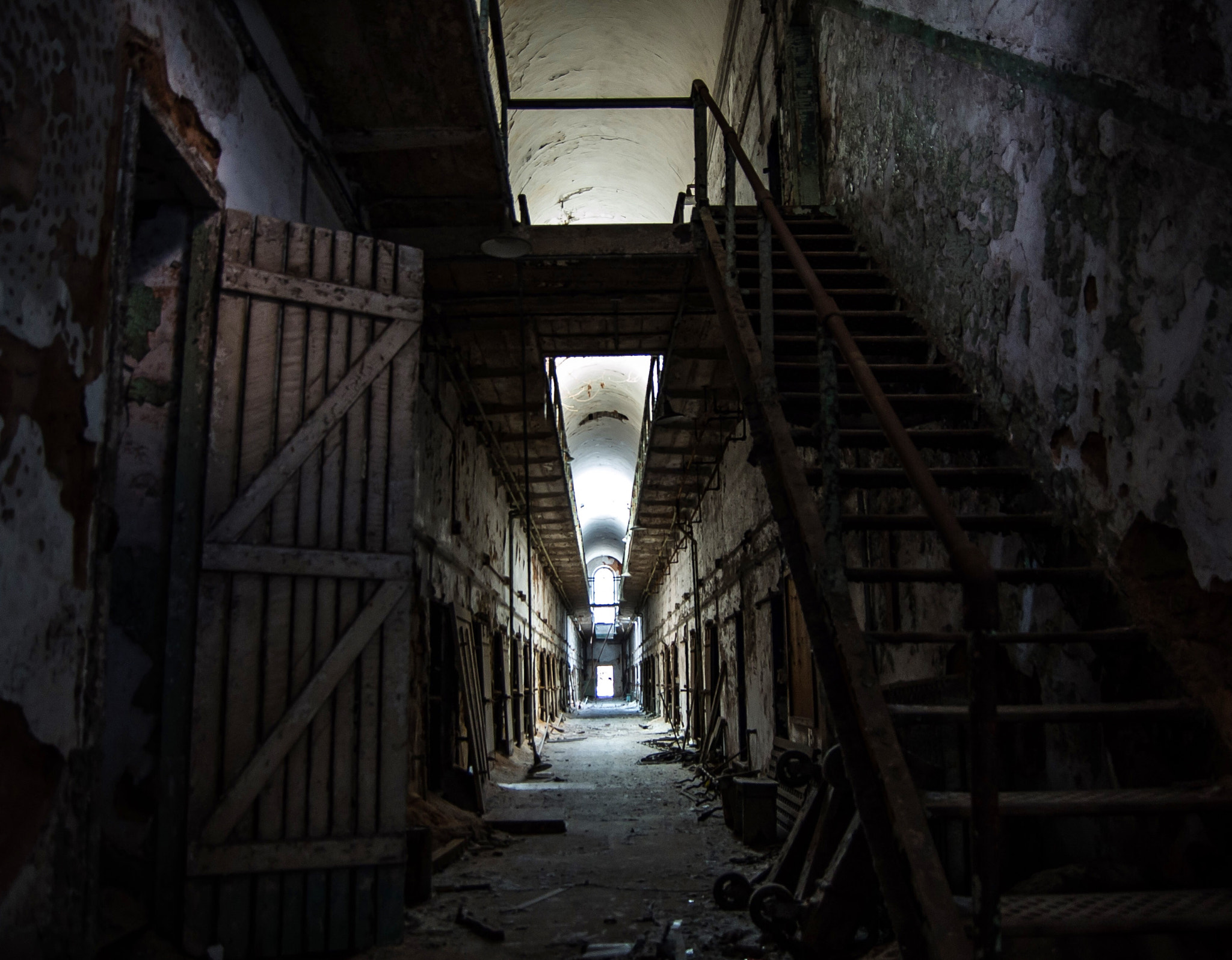 Nikon D600 sample photo. Abandoned prison that held al capone photography