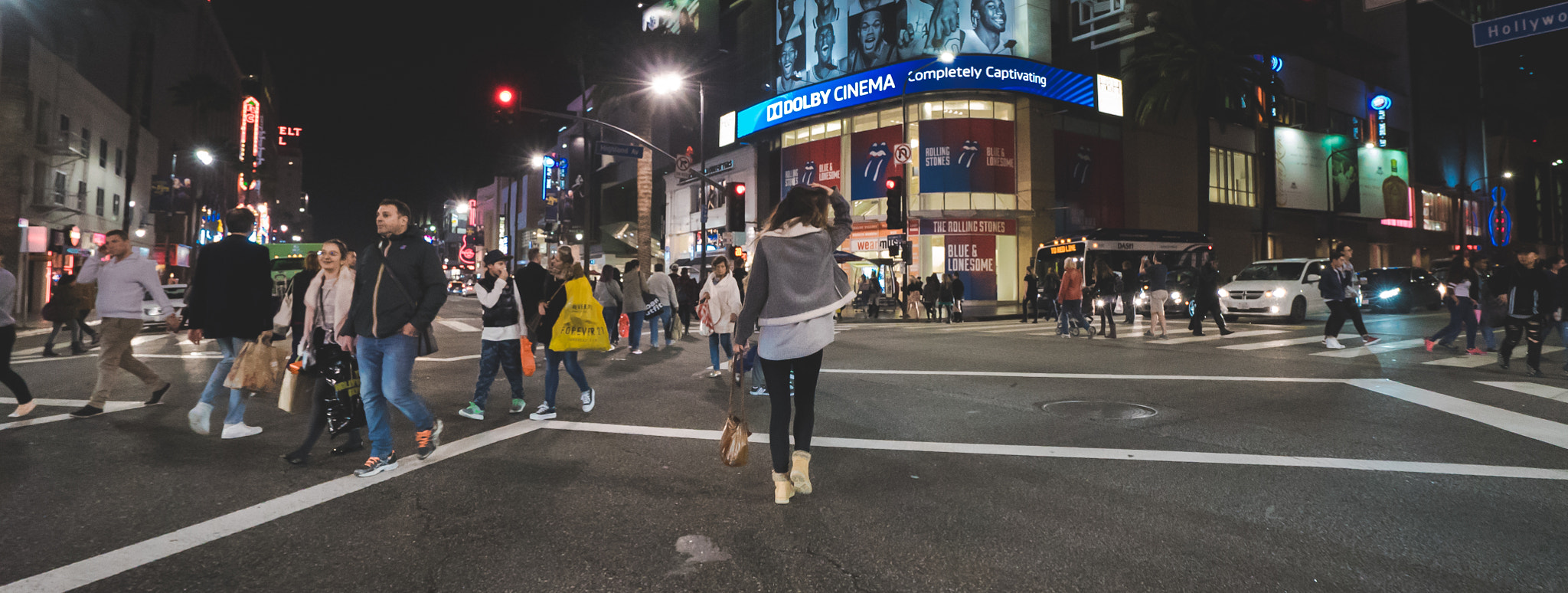 Sony a7S II + Sony Vario-Tessar T* FE 16-35mm F4 ZA OSS sample photo. Walk of fame photography