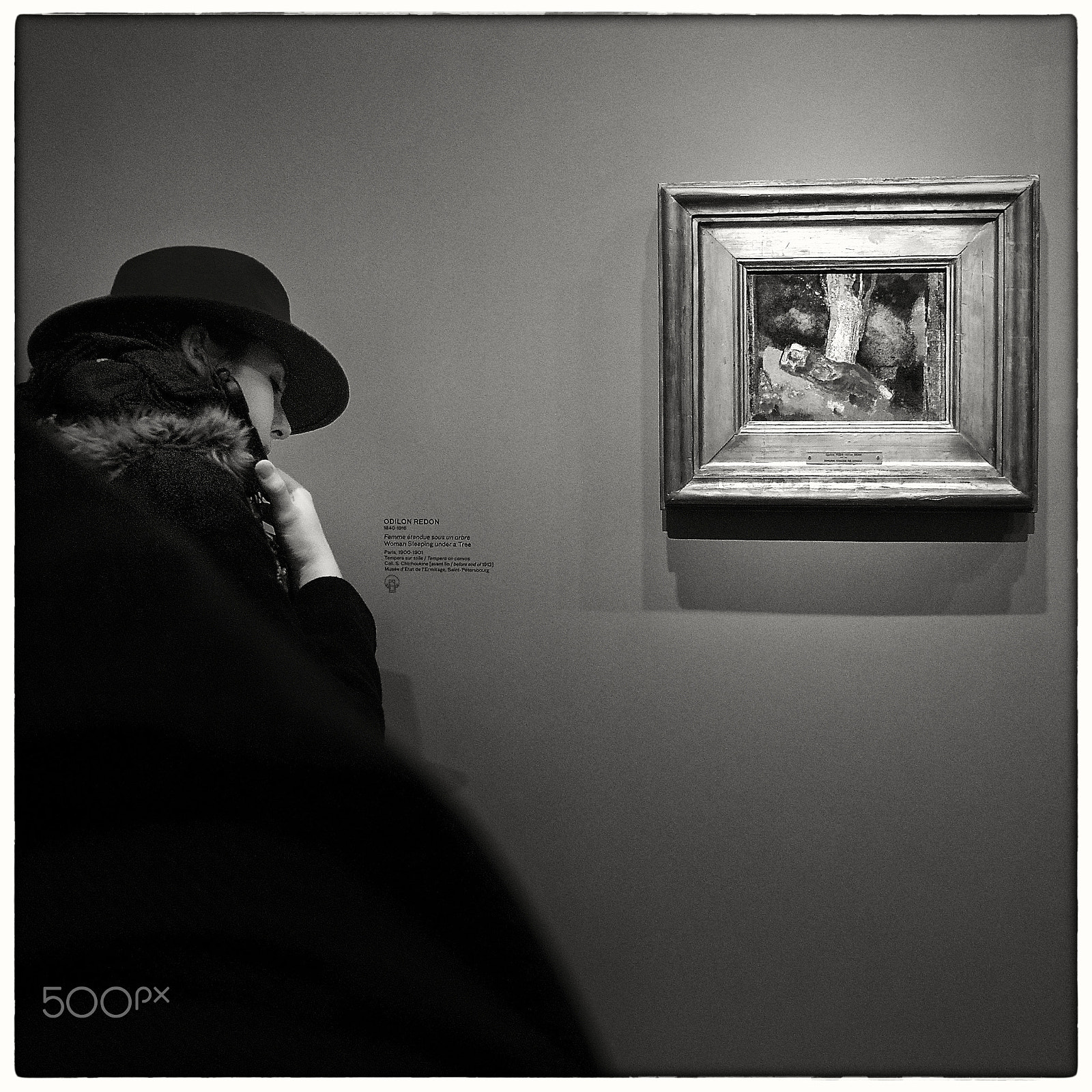 Sony a7S sample photo. Odilon redon exhibition photography