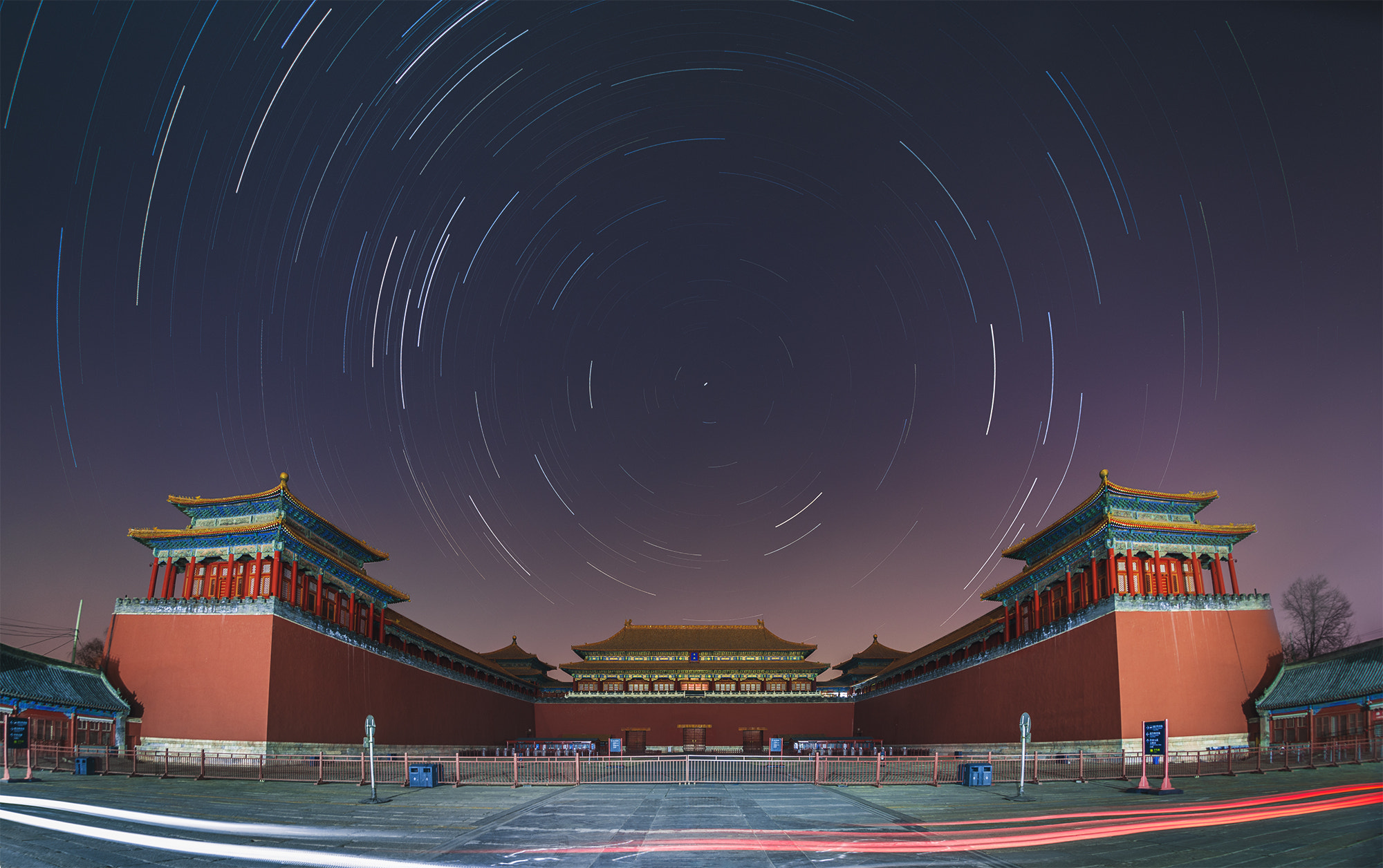 Nikon D610 sample photo. The forbidden city, starry photography