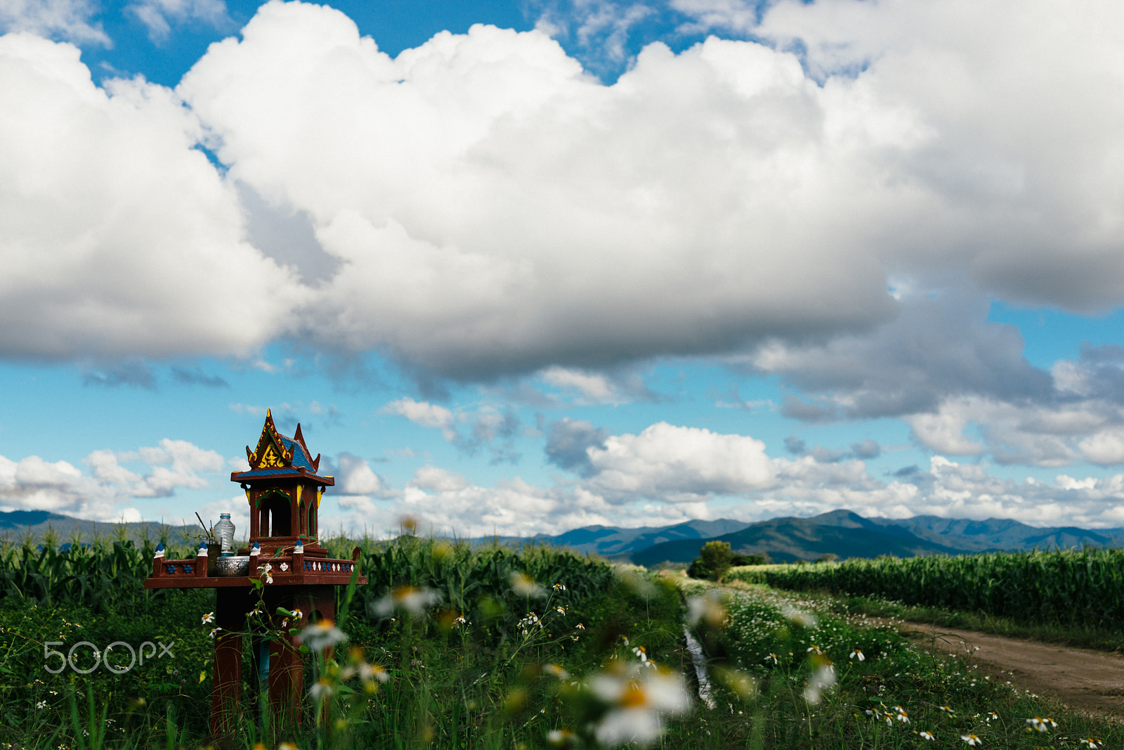 Sony Cyber-shot DSC-RX1R + 35mm F2.0 sample photo. Thai spirit house photography