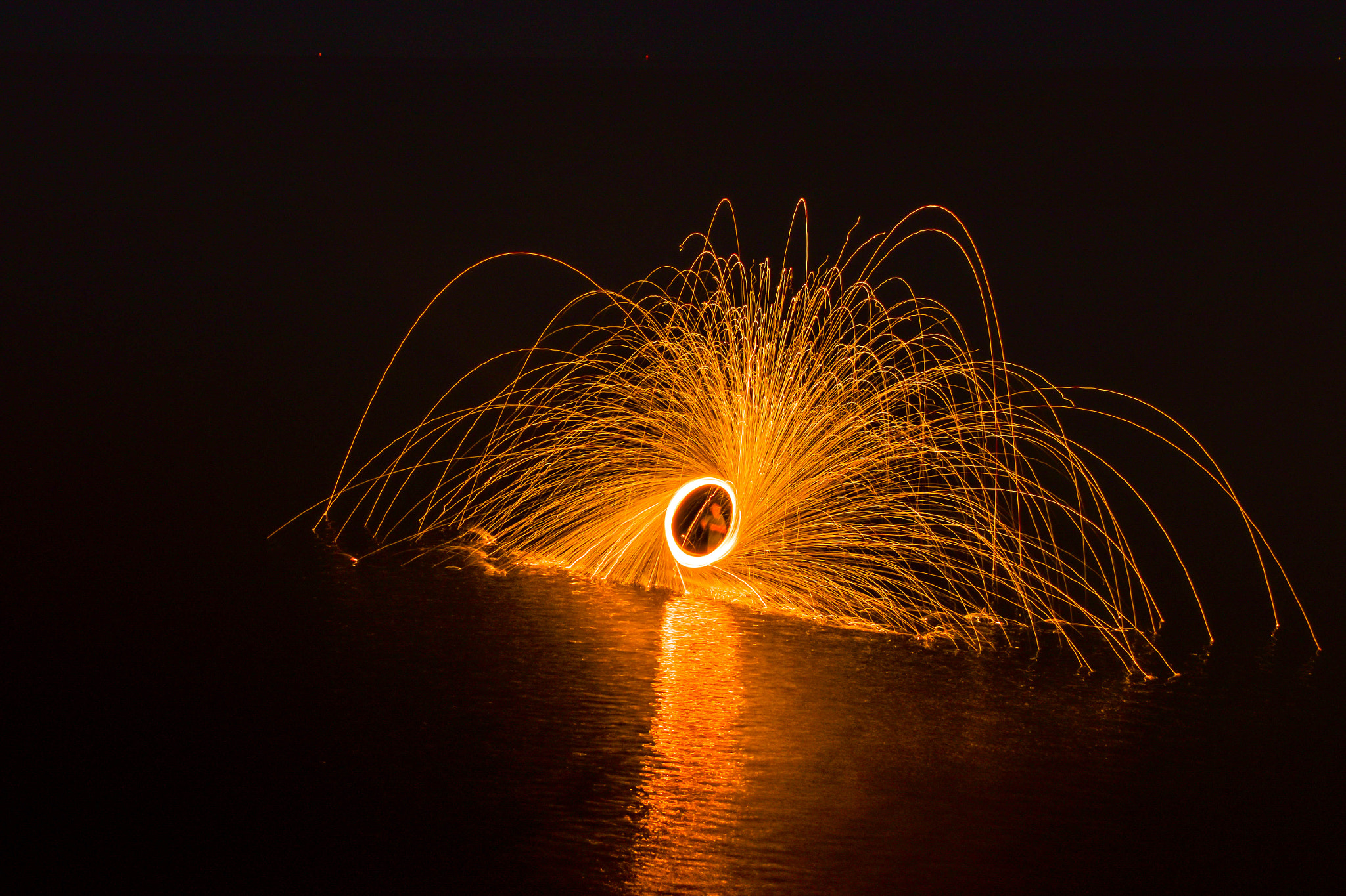 Nikon D5500 sample photo. Steel wool on a paddle board. photography