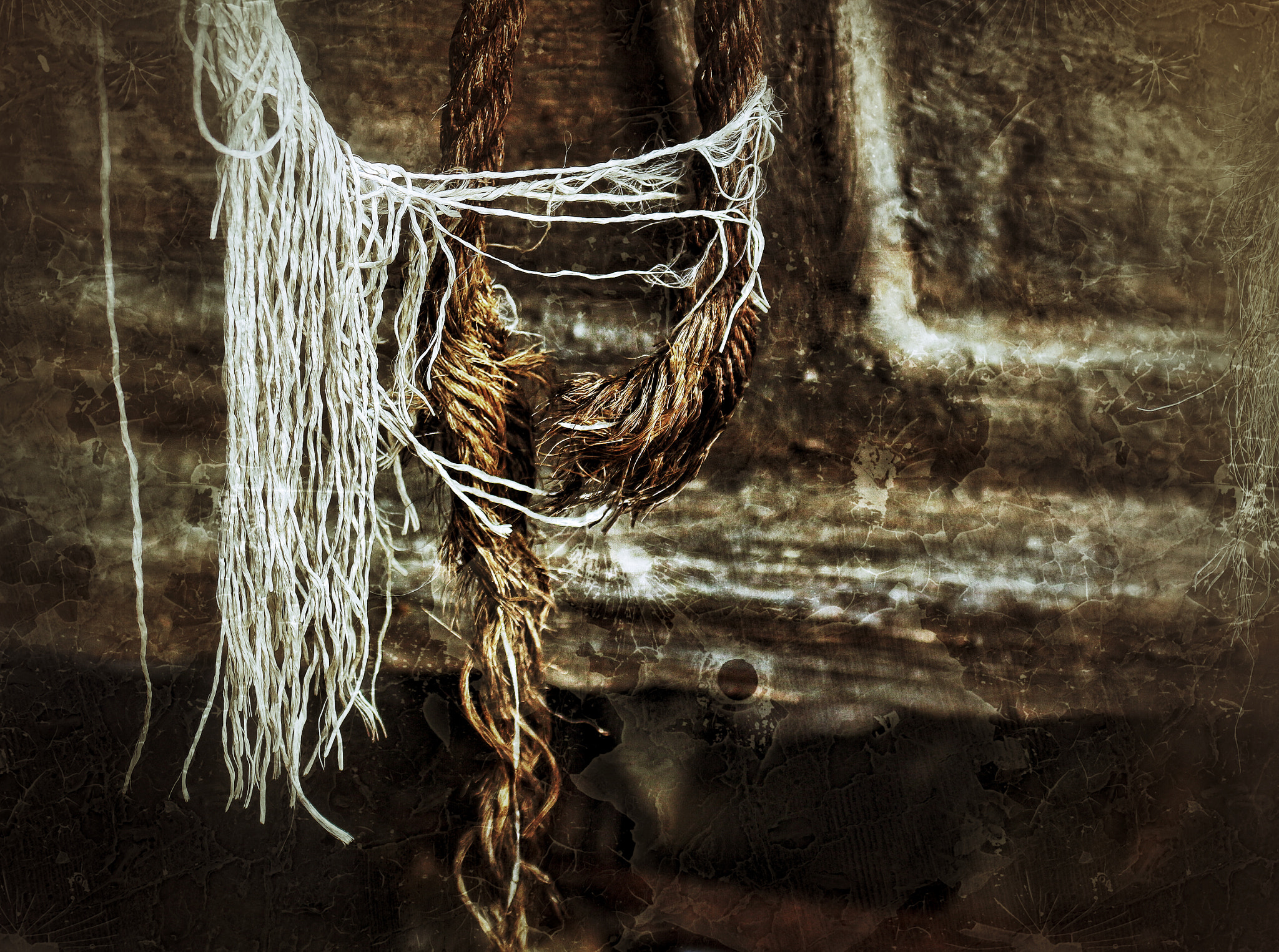 Canon EF 70-300mm F4-5.6L IS USM sample photo. Grunge effect cords photography