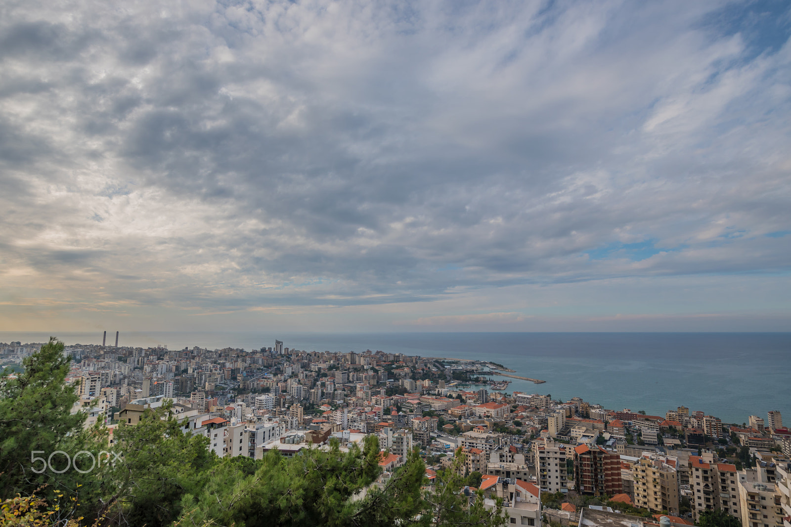 Nikon D5500 + Sigma 10-20mm F3.5 EX DC HSM sample photo. Kaslik from harissa, lebanon photography