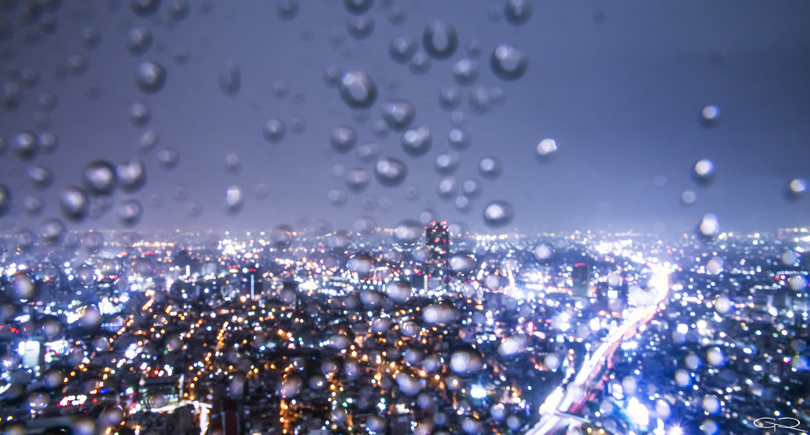 Sigma 24-70mm F2.8 EX DG HSM sample photo. Lluvia desde torre mayor photography