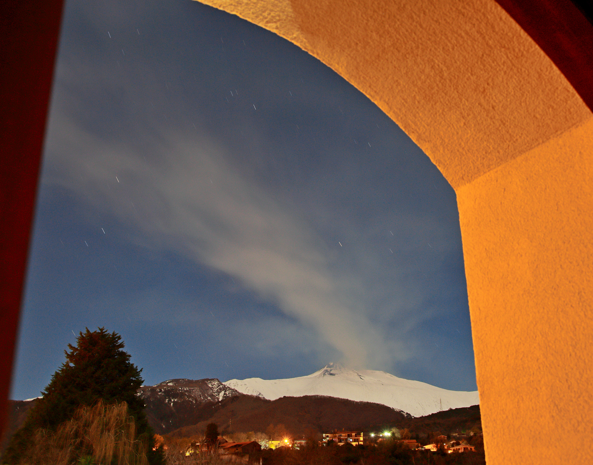 Canon EF-S 17-55mm F2.8 IS USM sample photo. Etna, la notte chiara photography