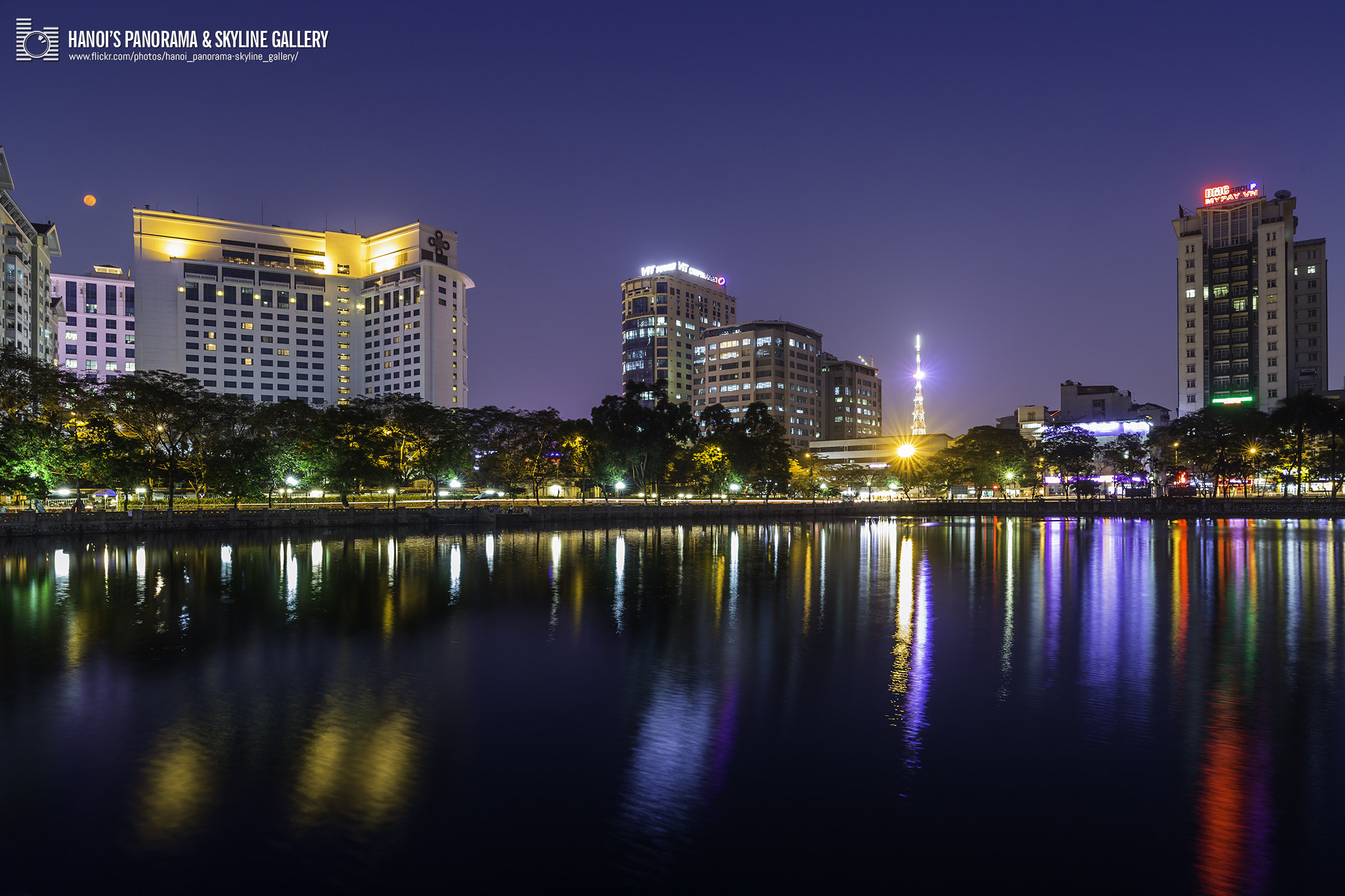 Canon EOS 6D sample photo. Thủ lệ lake by night photography