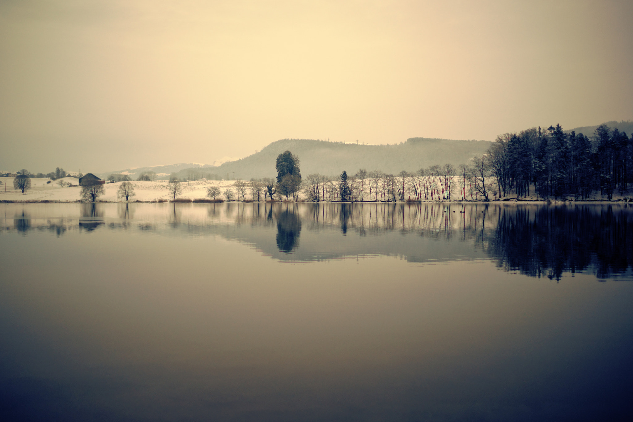 Sony a99 II + Sony 35mm F1.4 G sample photo. Lac de bret, 10-01-2017 (#1, color, dream) photography