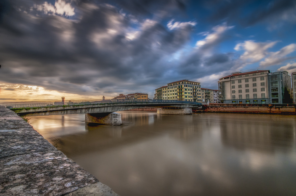 Nikon D300S sample photo. Bridge over the arno photography