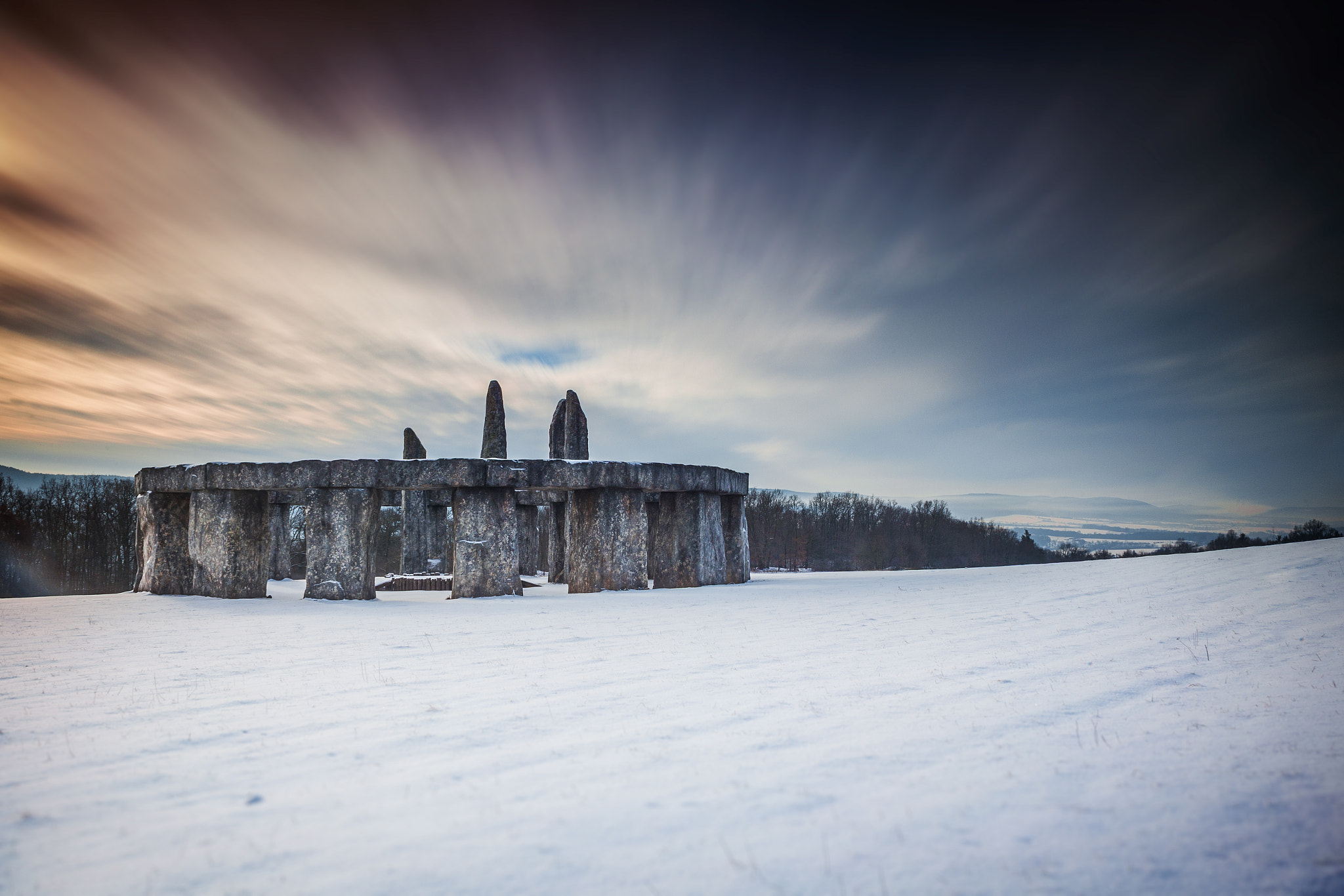 Canon EF 28-80mm f/3.5-5.6 USM IV sample photo. Czech stonehenge photography