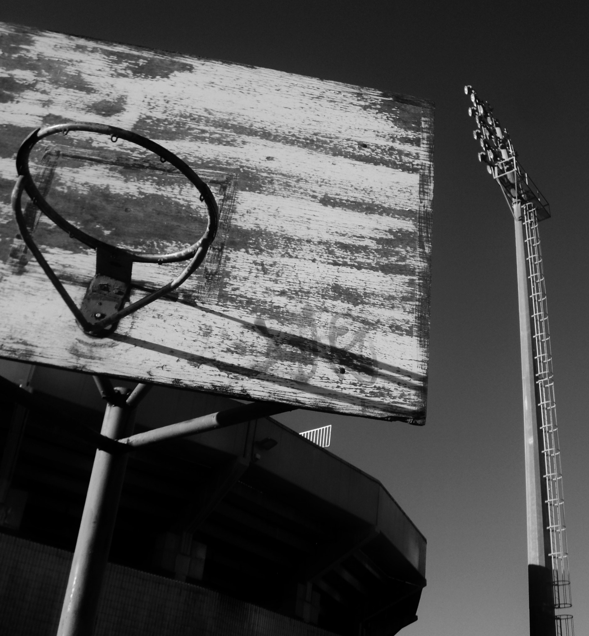 Sony DSC-S2000 sample photo. Basketball at the football stadium #cartagena spain photography