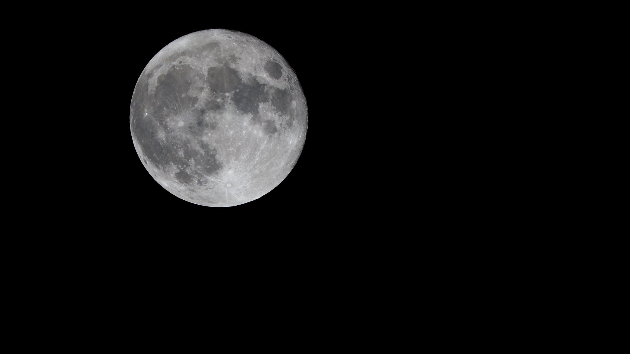 Tamron SP 150-600mm F5-6.3 Di VC USD sample photo. Full moon photography