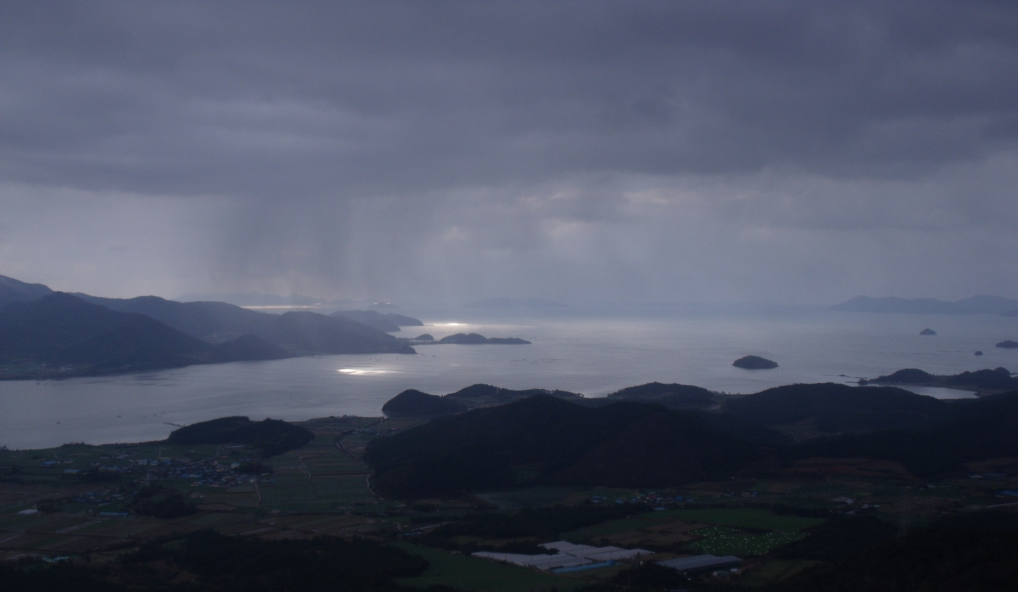 Fujifilm FinePix J110W sample photo. Mountain, sea and island photography