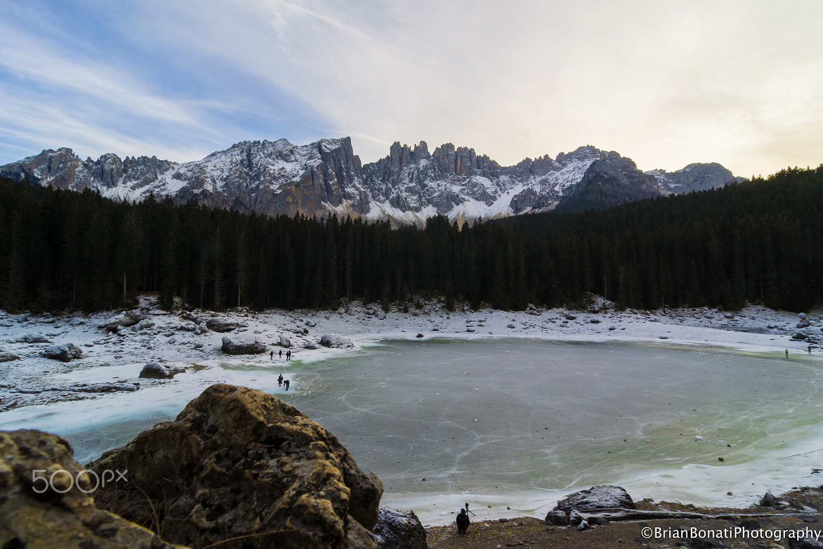 Tokina AT-X Pro 11-16mm F2.8 DX sample photo. Carezza's lake photography