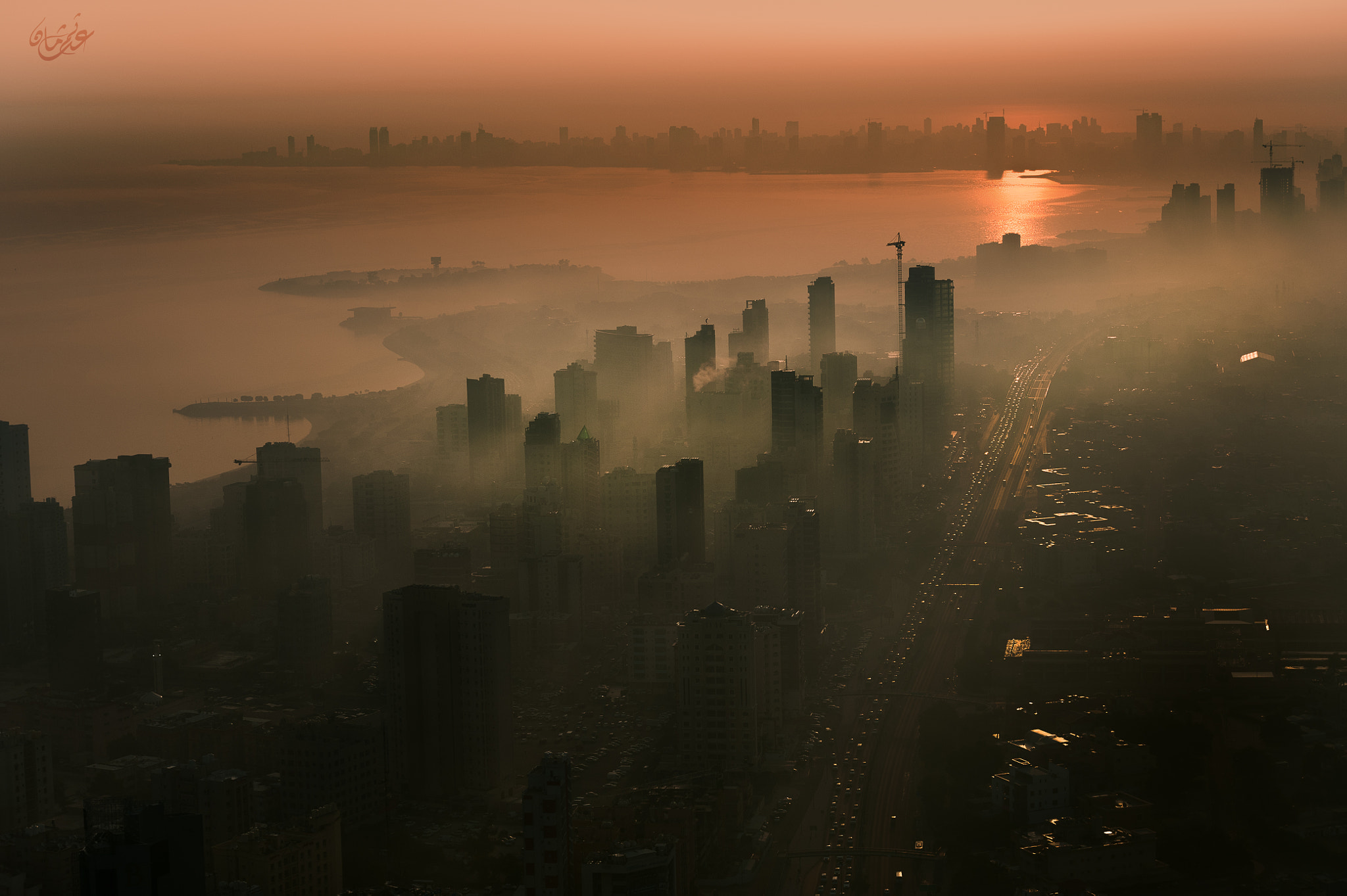 Tamron SP 70-200mm F2.8 Di VC USD sample photo. Magical fog... kuwait series~ photography
