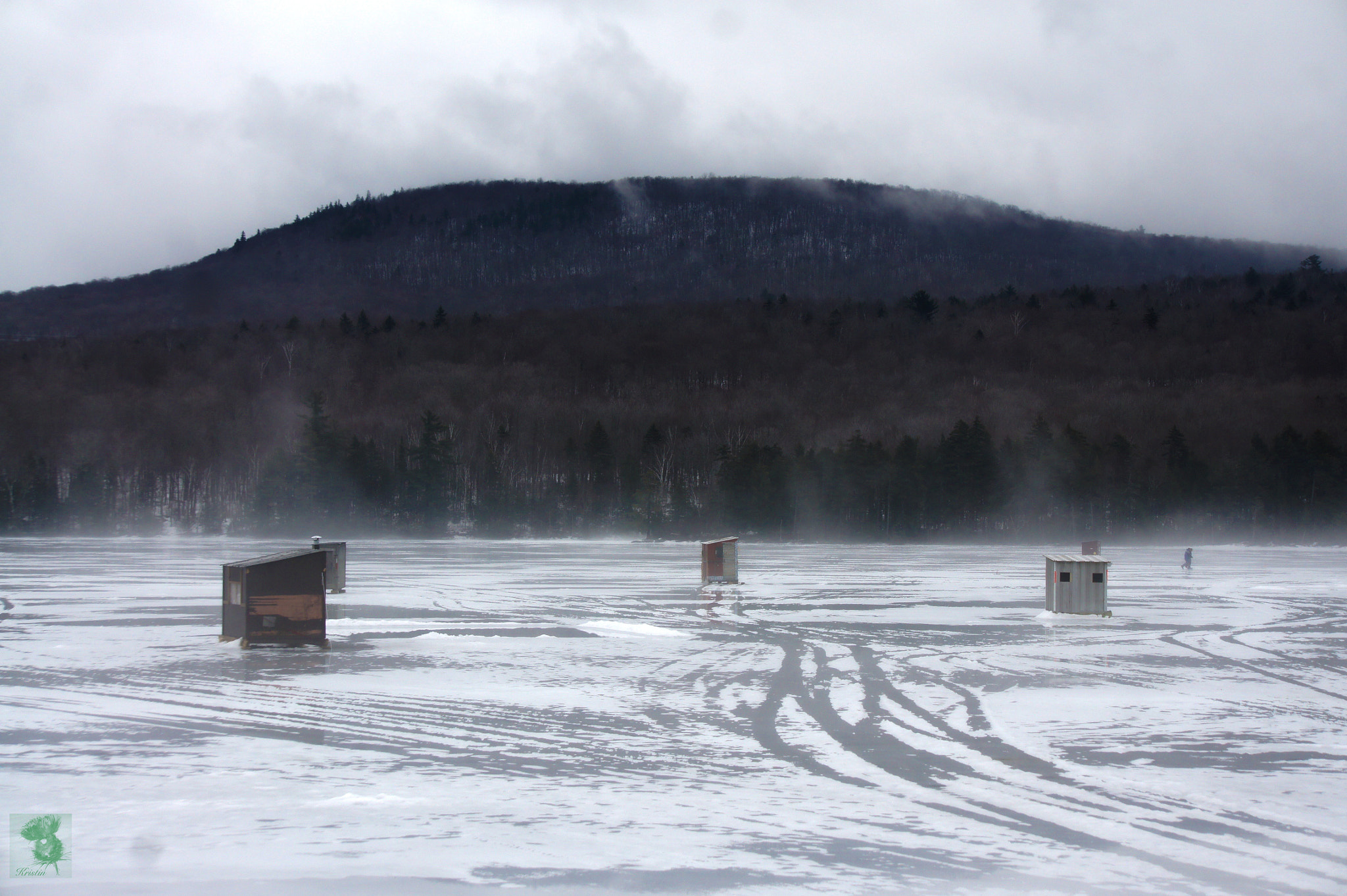 Sony Alpha NEX-3 sample photo. Ice fishing photography