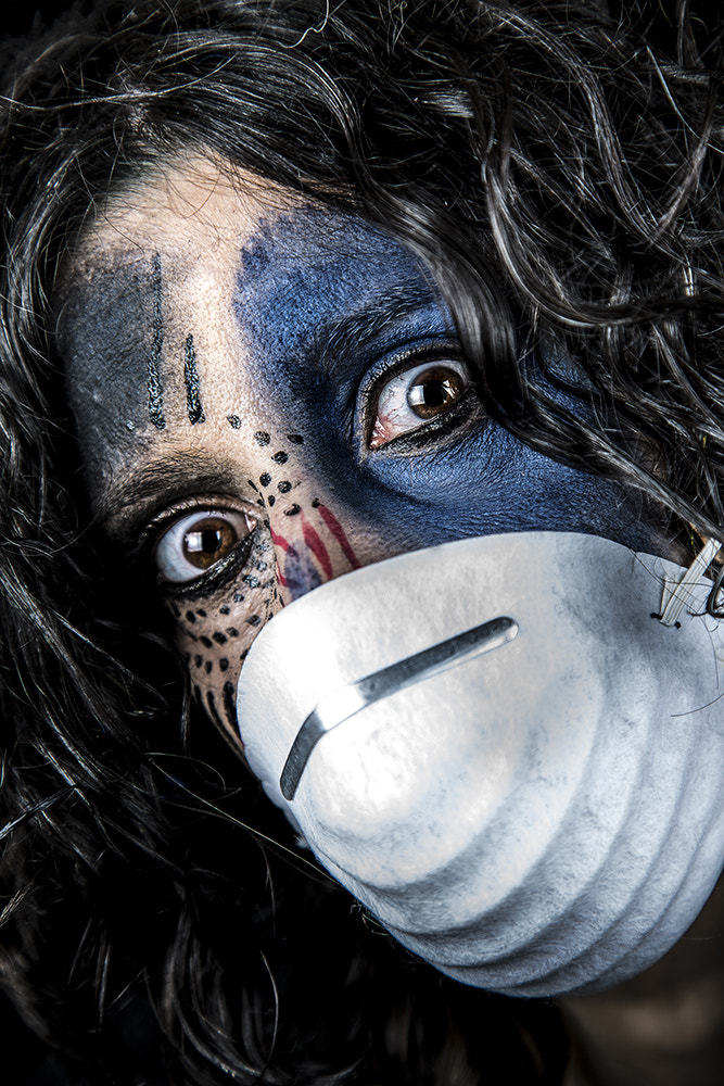 Toxic air. And you? Just look. Take your mask! by Cristina Sánchez on 500px.com