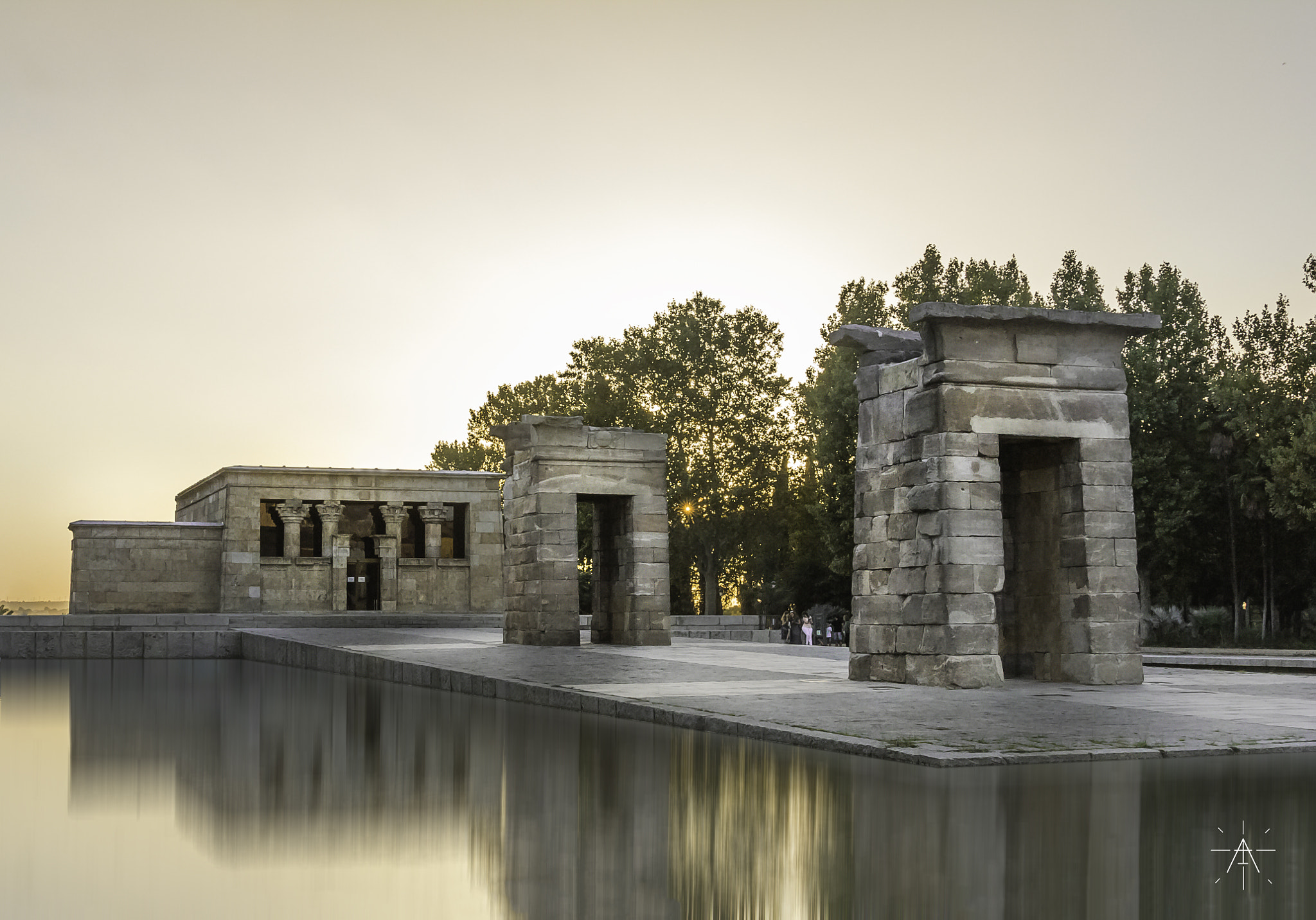Sigma 24-105mm f/4 DG OS HSM | A sample photo. Debod temple photography