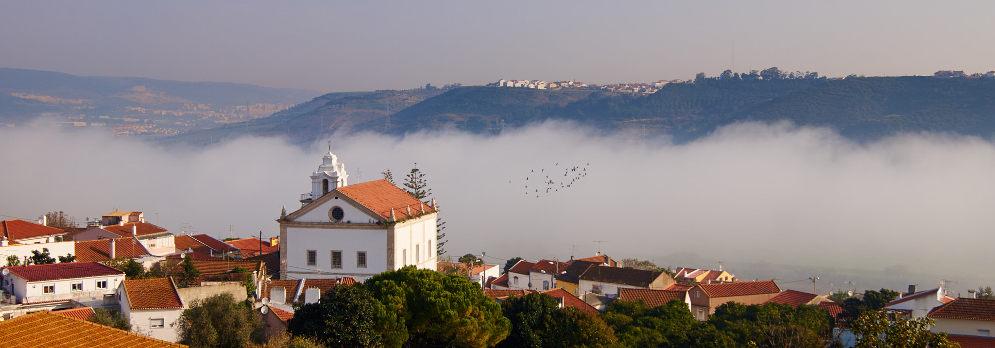 Sony SLT-A65 (SLT-A65V) sample photo. The church above the clouds photography