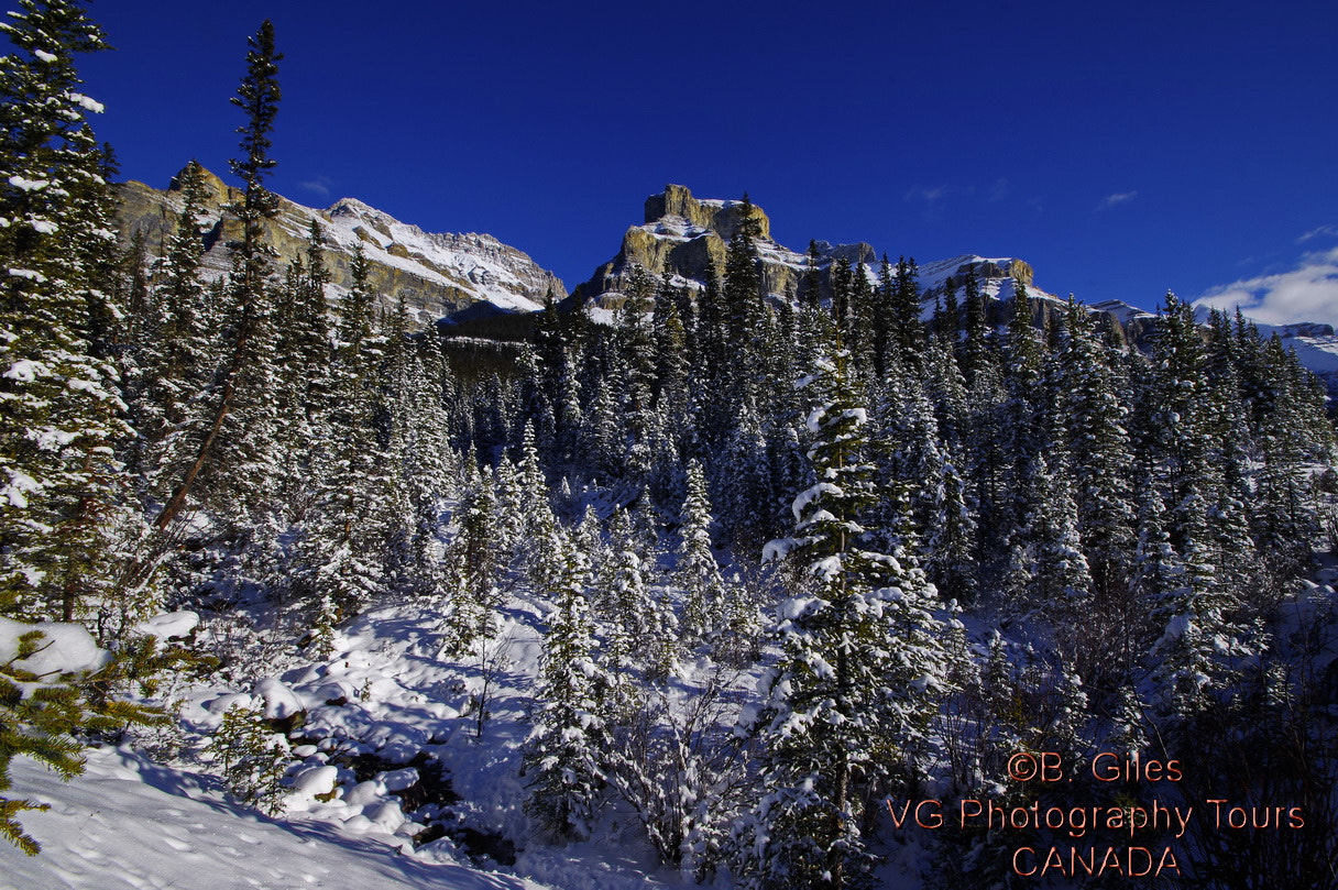 Pentax K-3 sample photo. Rocky mountain winter photography