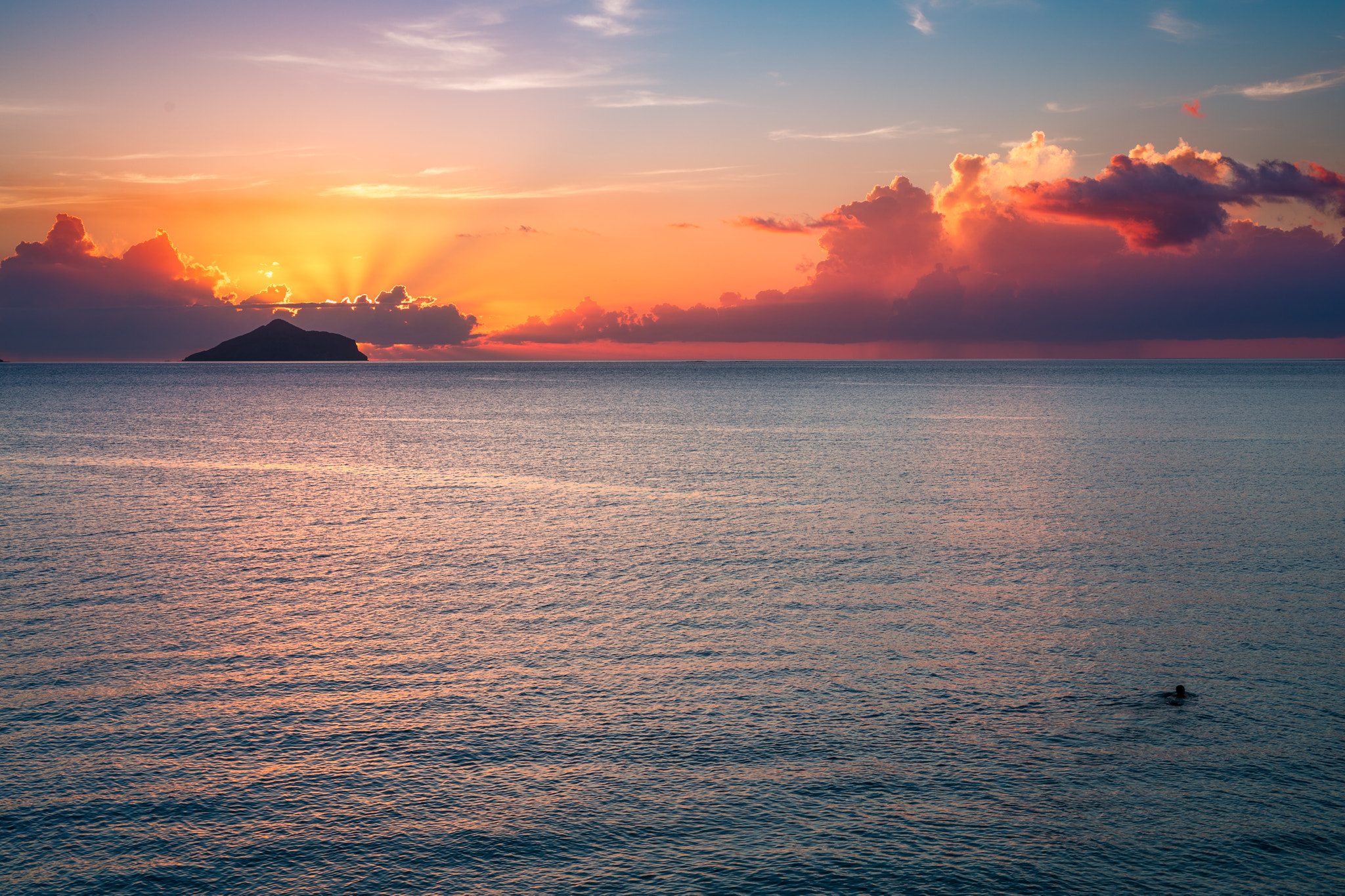 Canon EOS 5DS + Canon EF 50mm F1.4 USM sample photo. Sunset at south island photography
