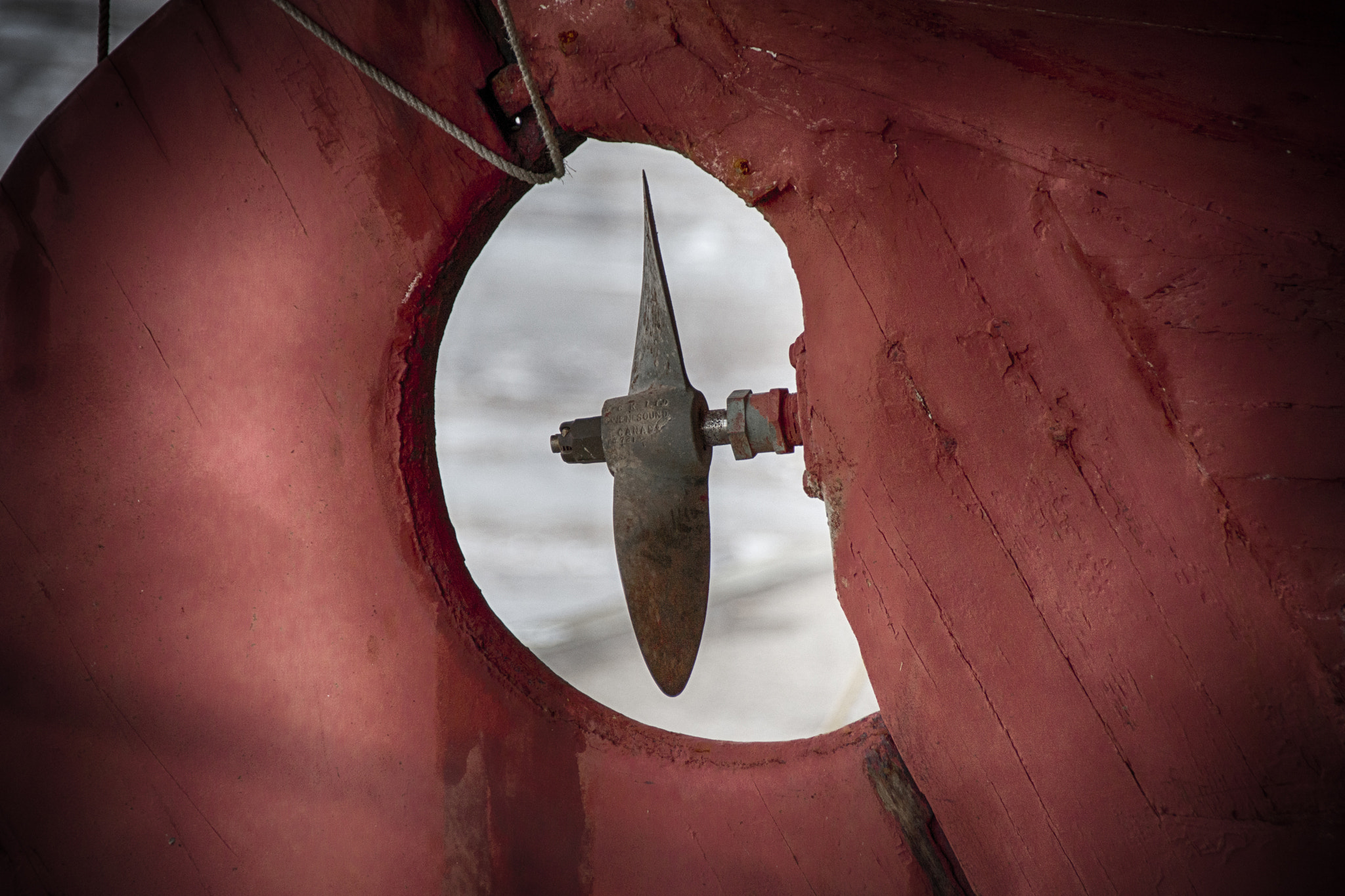 Nikon D7200 sample photo. Dry dock detail photography