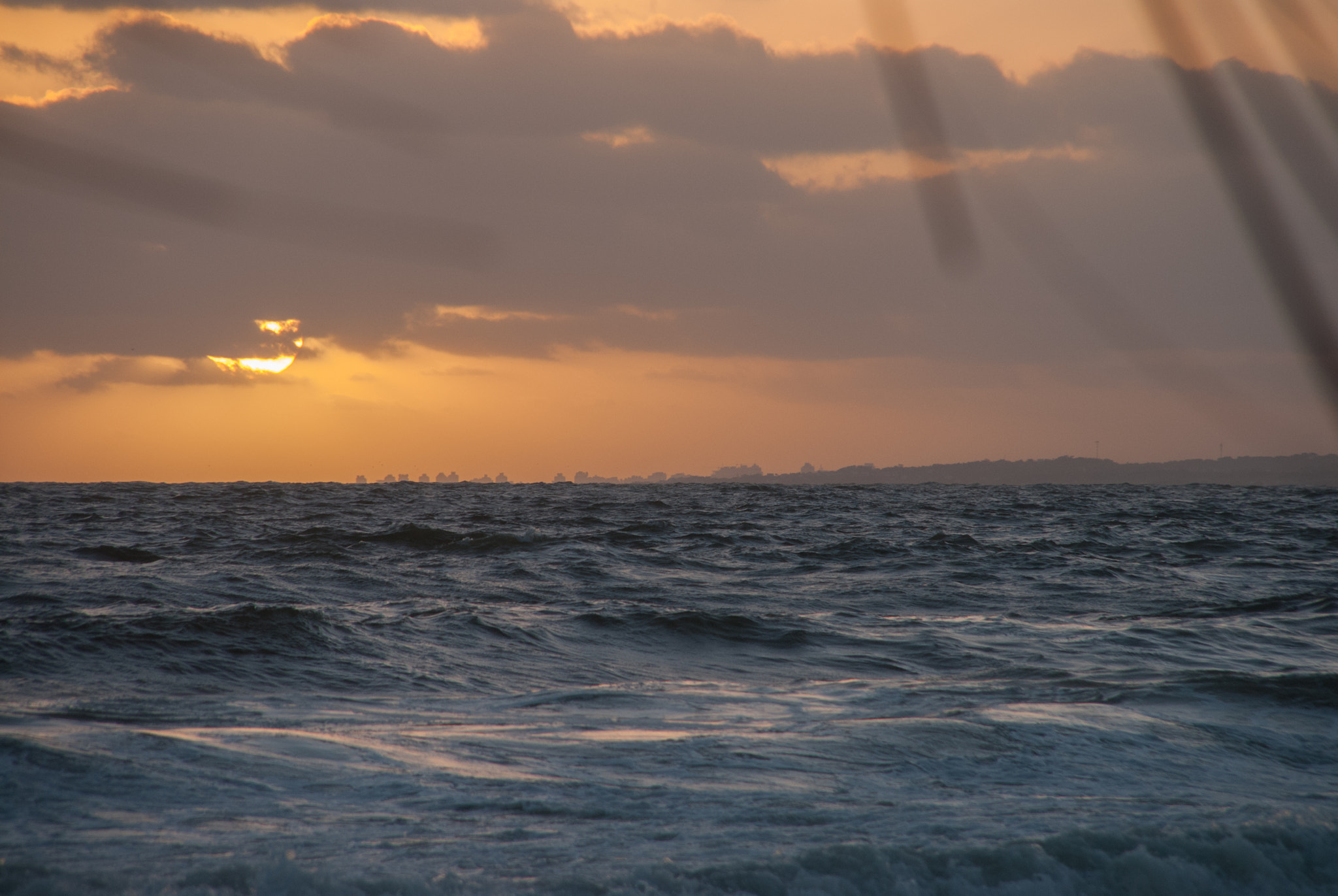 Nikon D200 sample photo. Atardecer en punta del este photography