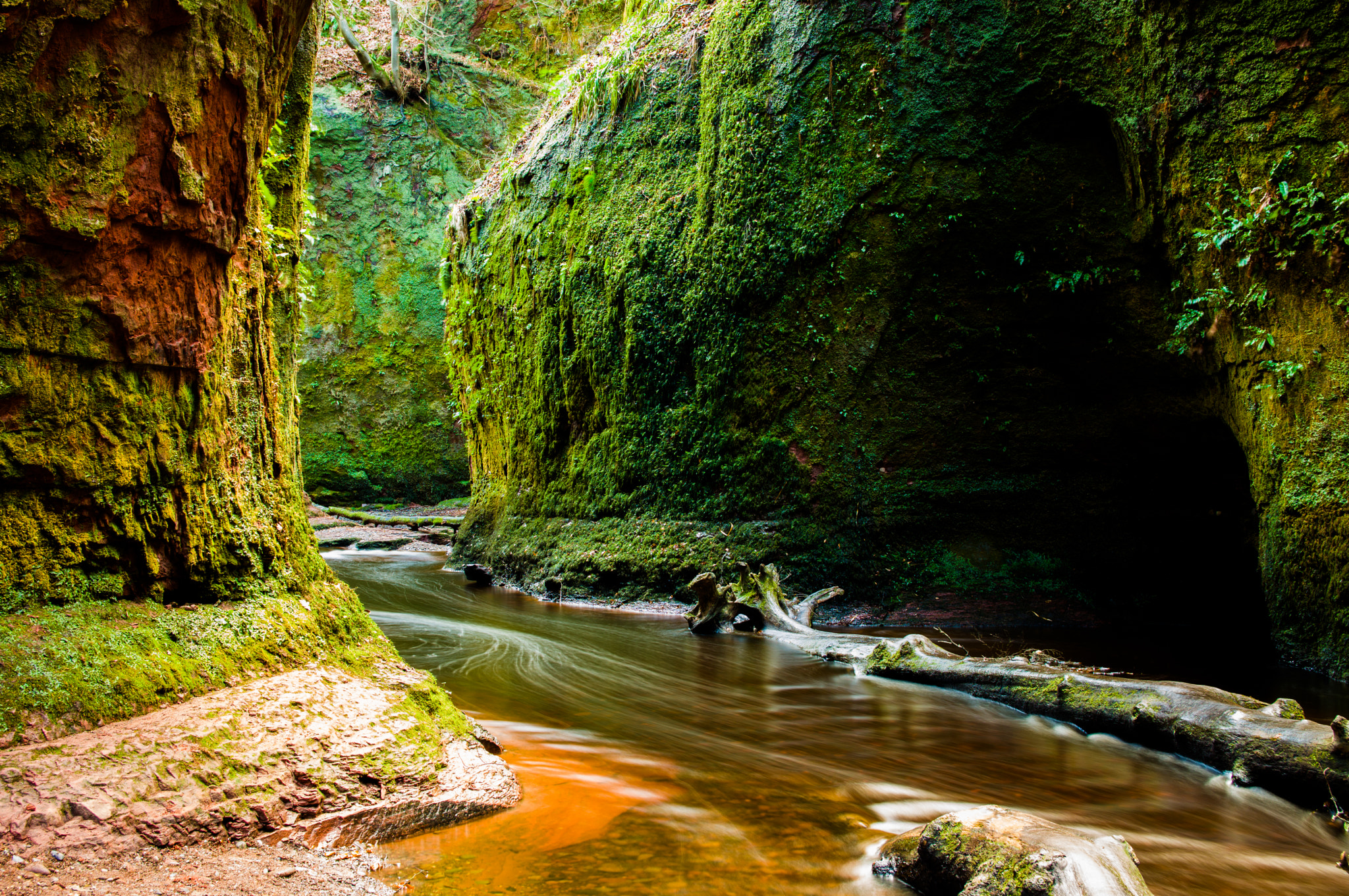 Pentax K-3 II sample photo. The devil's pulpit, the trossachs photography