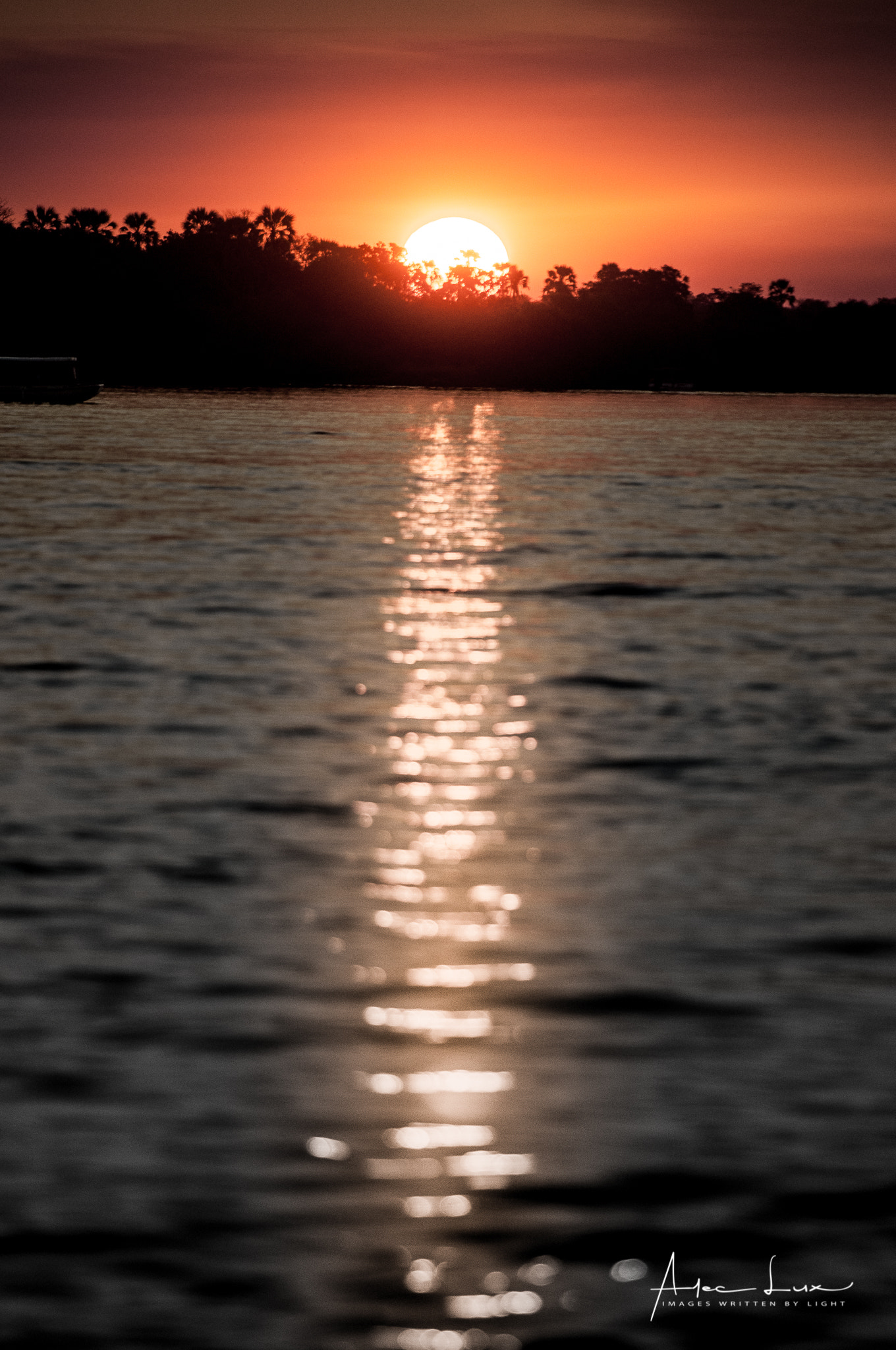 Nikon AF-S Nikkor 70-200mm F2.8G ED VR II sample photo. Zambezi sunset 3 photography