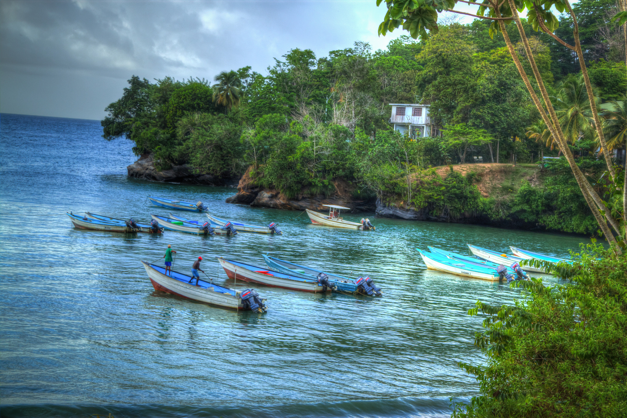 Canon EF-S 18-55mm F3.5-5.6 II sample photo. Las cuevas bay trinidad and tobago  photography