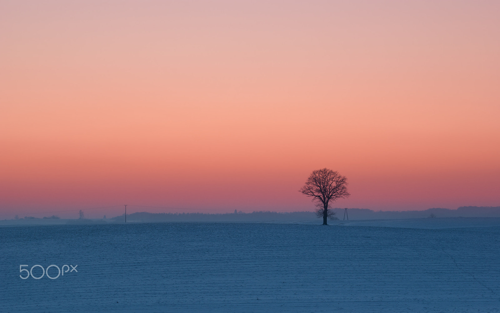 smc PENTAX-F 70-210mm F4-5.6 sample photo. A frosty night photography