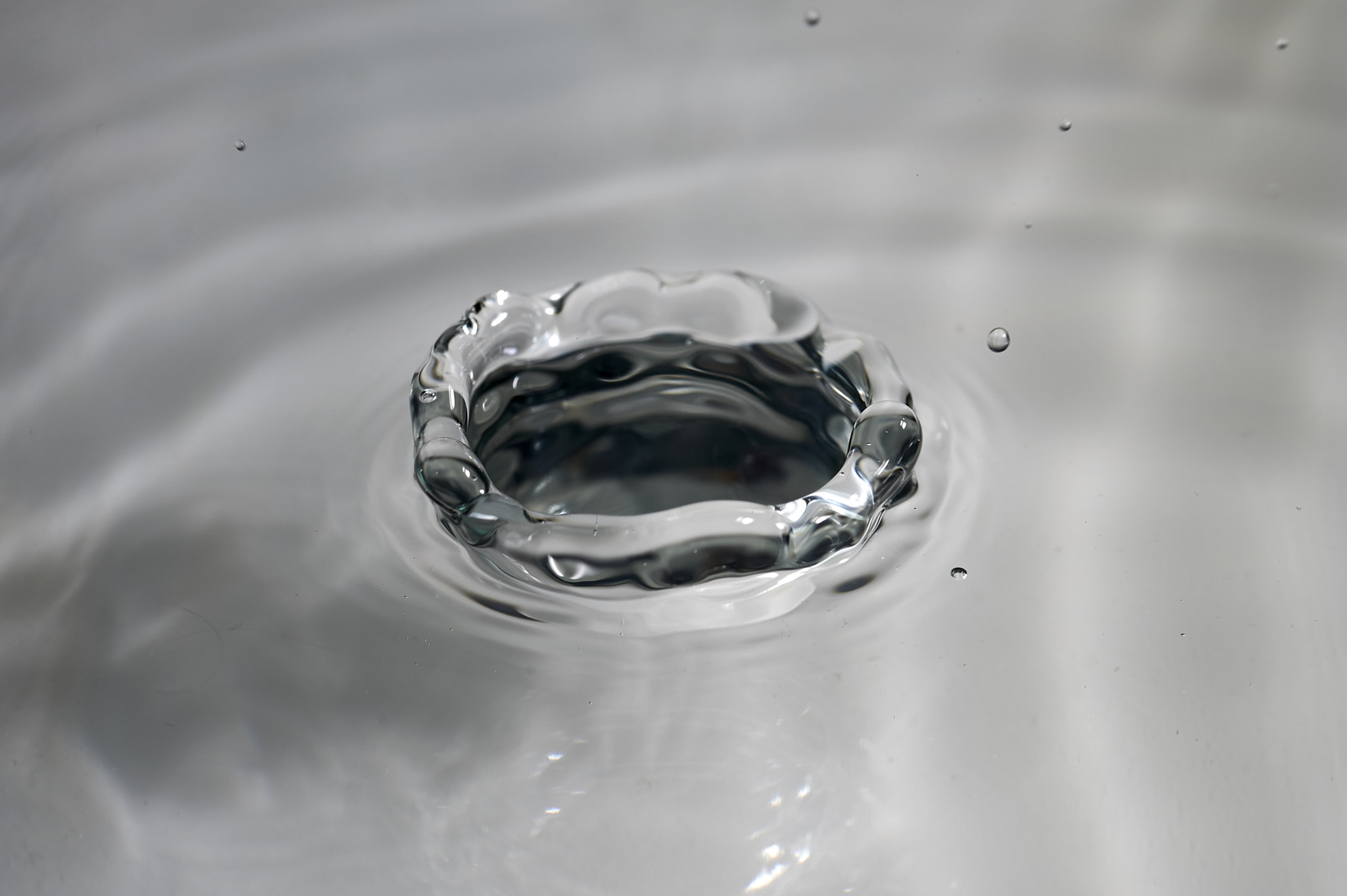 Nikon D700 sample photo. Hole in the water photography