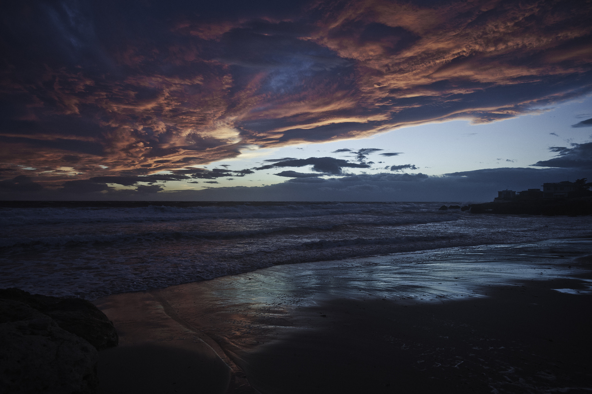 Nikon D3 sample photo. Sunset..in lido bruno photography