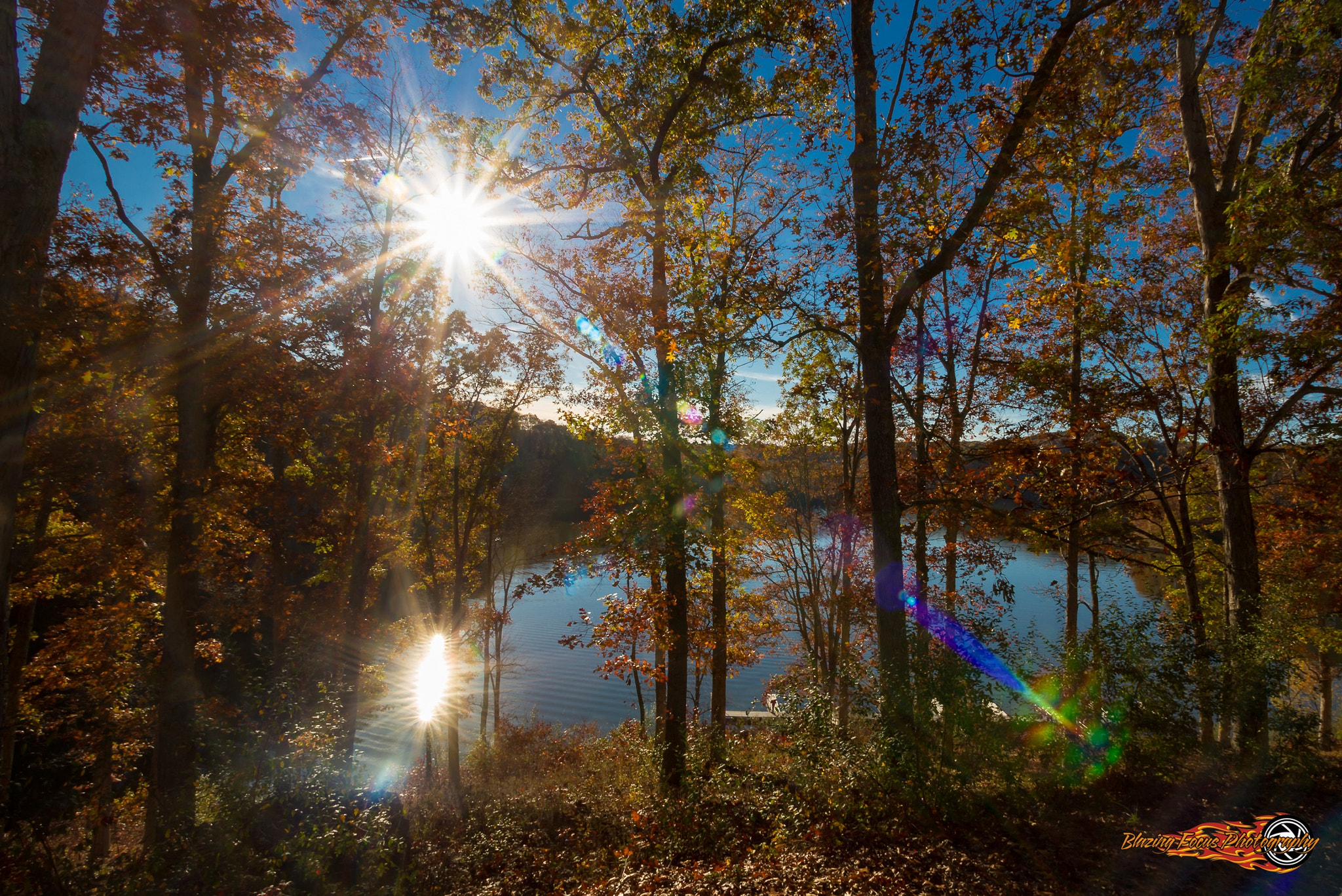 Canon EOS 6D + Canon EF 17-35mm f/2.8L sample photo. Fall foliage flare photography