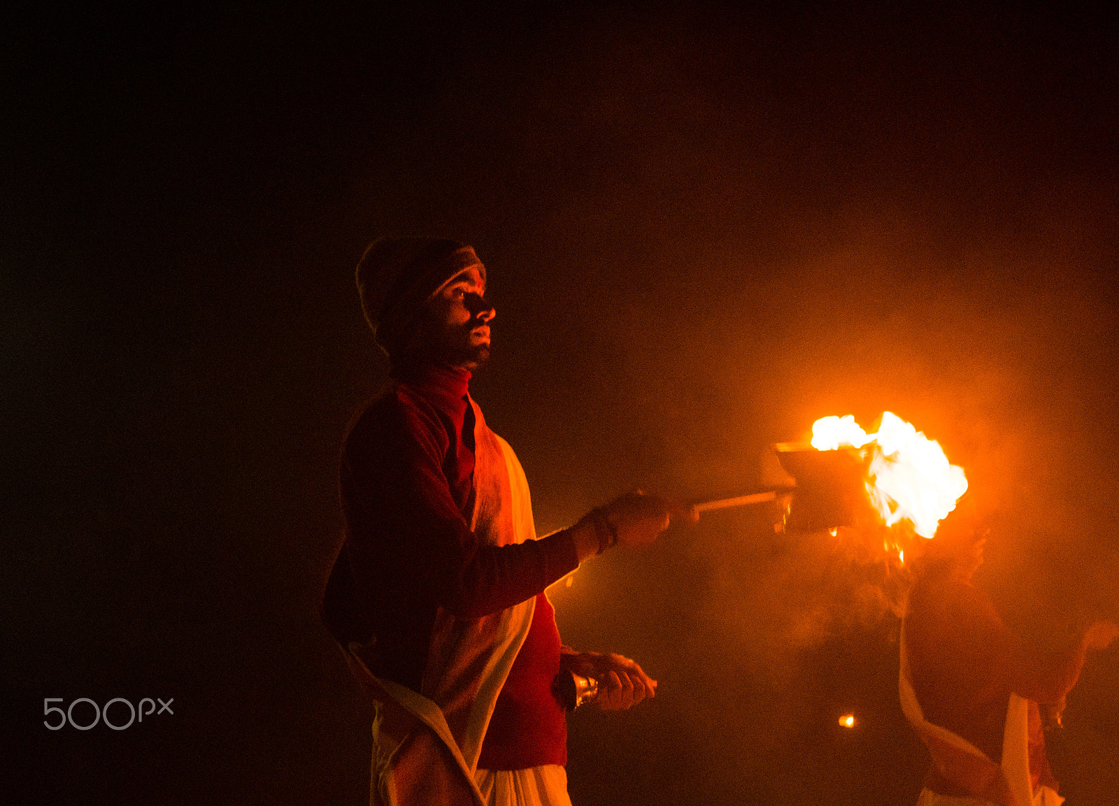 Nikon D500 sample photo. Narmada aarti - ii photography