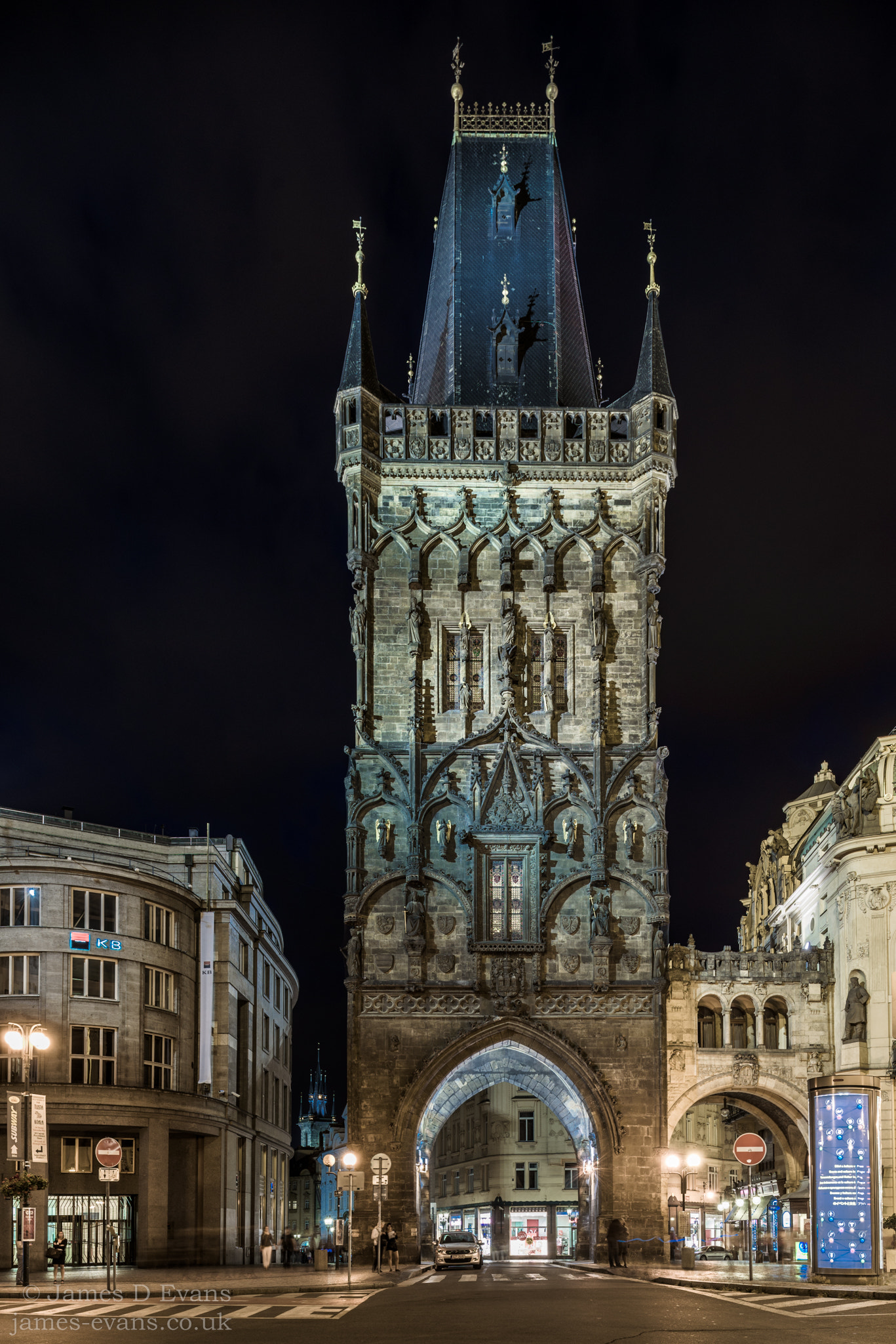 Nikon D750 + Nikon PC-E Nikkor 24mm F3.5D ED Tilt-Shift sample photo. Prašná brána (powder tower) photography