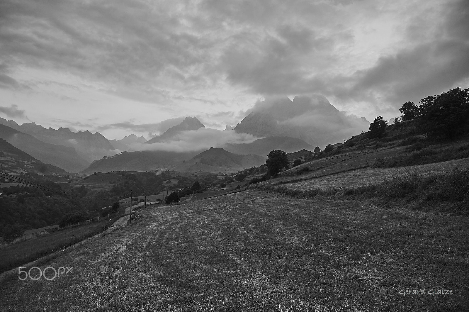 Nikon D3 sample photo. Cirque de lescun photography