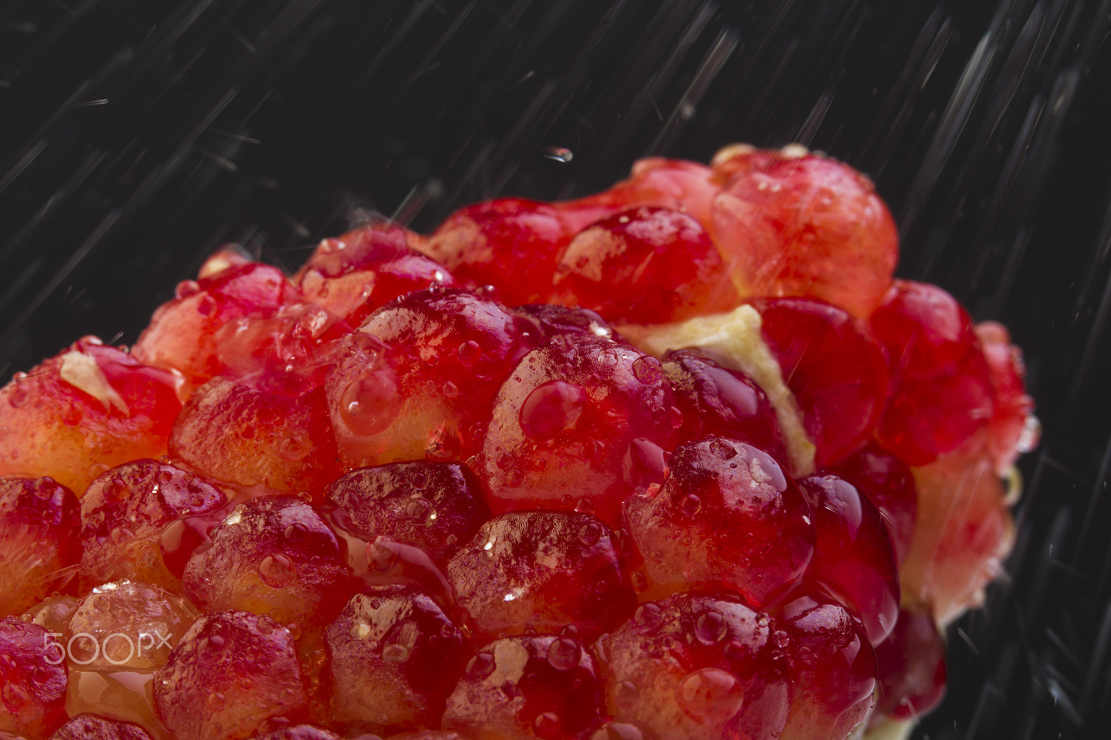 Canon EOS-1D Mark IV sample photo. Grains of pomegranate photography