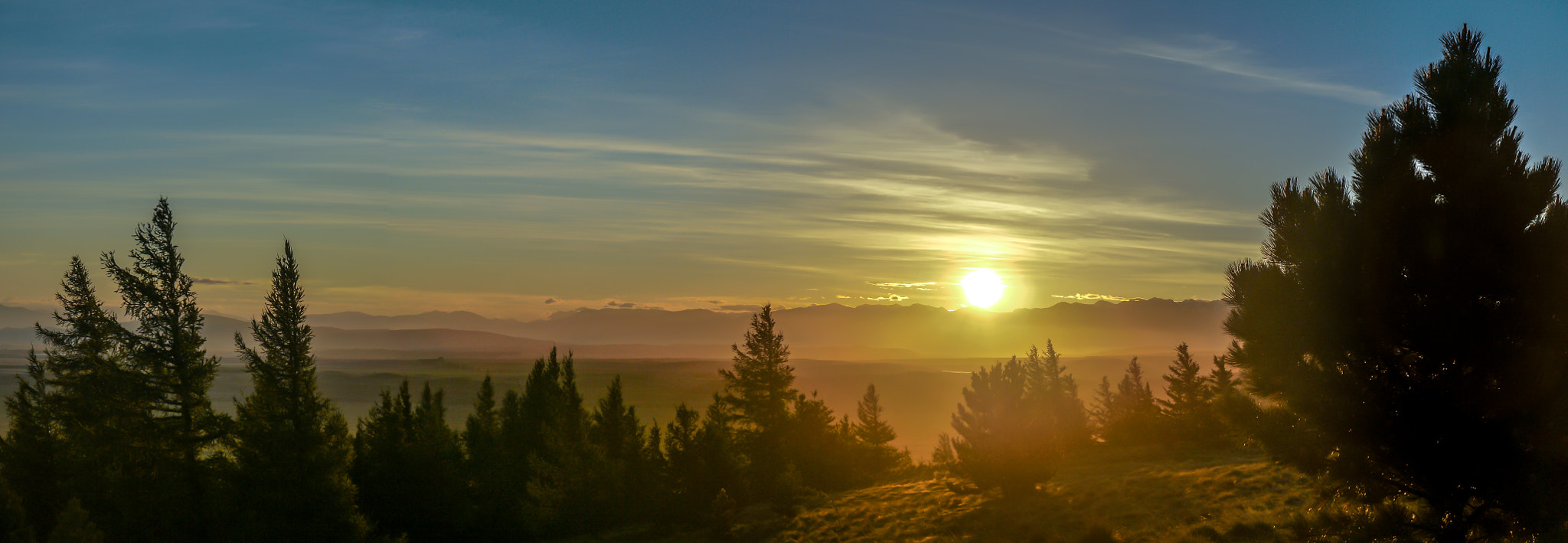 Panasonic Lumix DMC-G2 sample photo. Sunset from mt. john photography