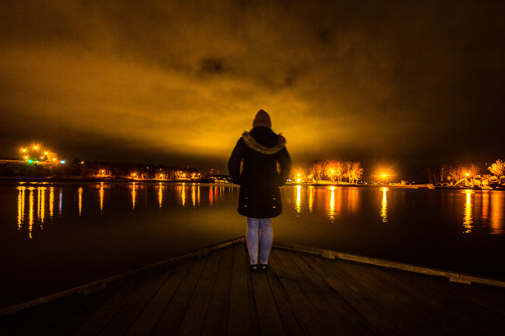 Sigma 10-20mm F4-5.6 EX DC HSM sample photo. Ramsey at night photography
