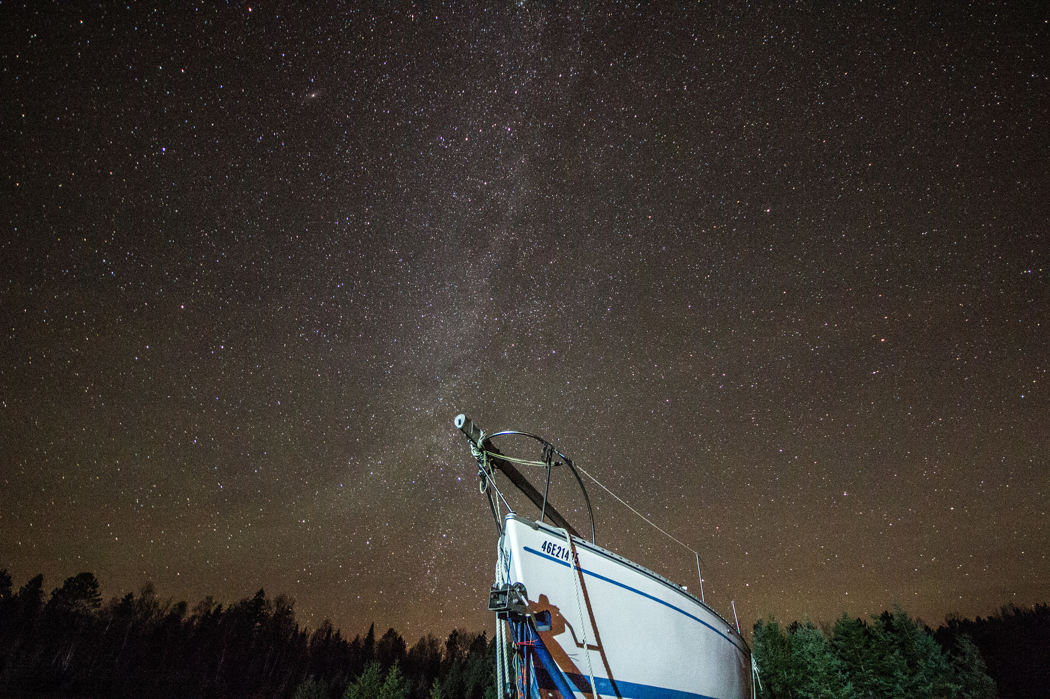 Sigma 10-20mm F4-5.6 EX DC HSM sample photo. Sailing the stars photography