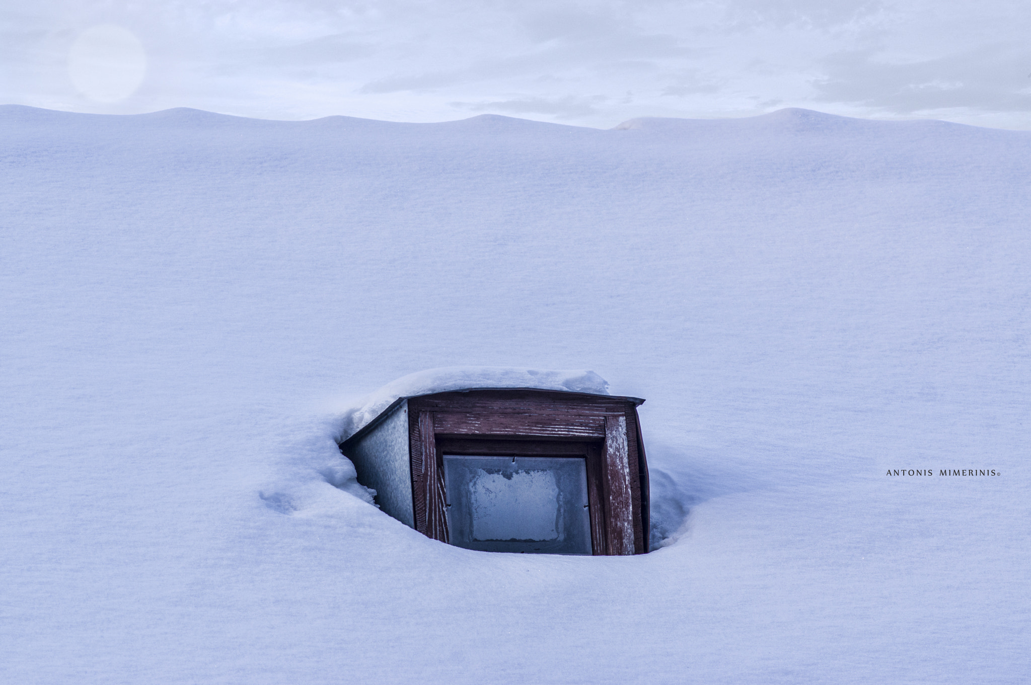 Pentax K-3 sample photo. Attic window photography