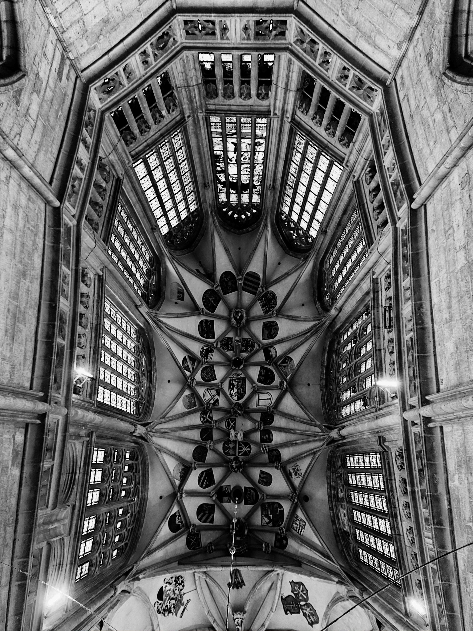 Pentax K-1 sample photo. Cathedral st barbara ceiling photography