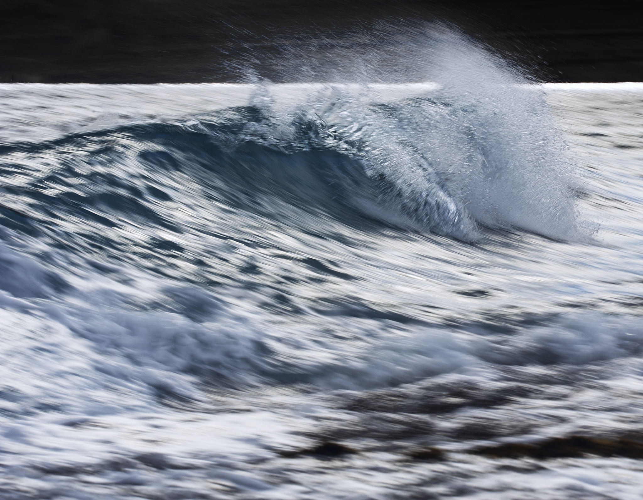 Sigma 150mm F2.8 EX DG OS Macro HSM sample photo. Wave colour photography