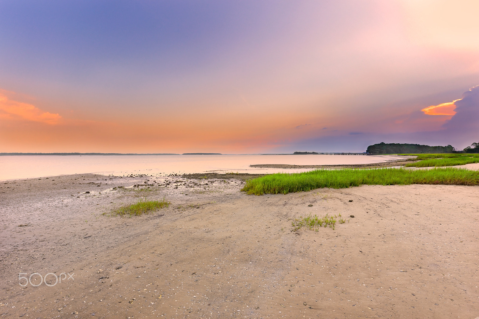 Canon EF 16-35mm F4L IS USM sample photo. Hilton head island sunrise photography