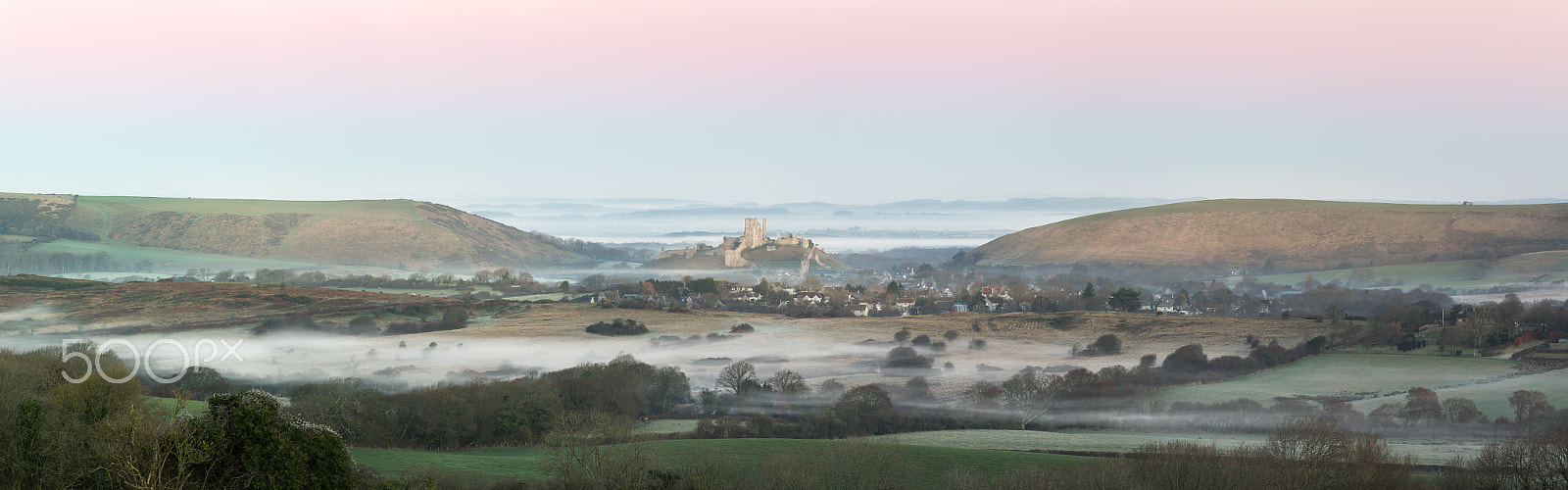 Sigma 70-200mm F2.8 EX DG OS HSM sample photo. Corfe pano photography
