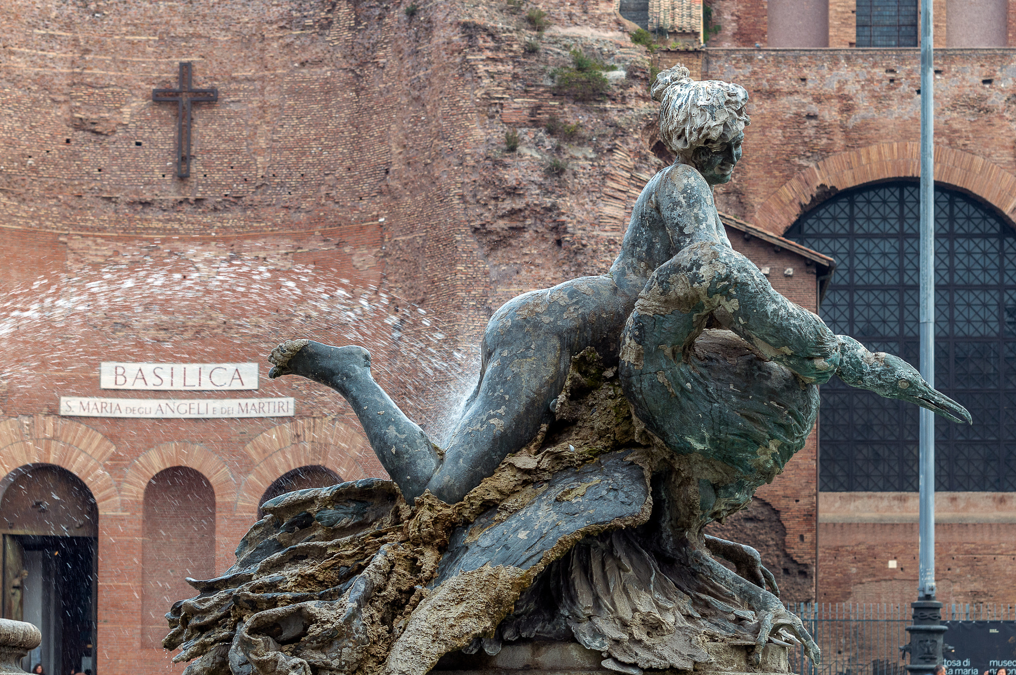 Nikon D300 sample photo. Fontana della naiadi. photography