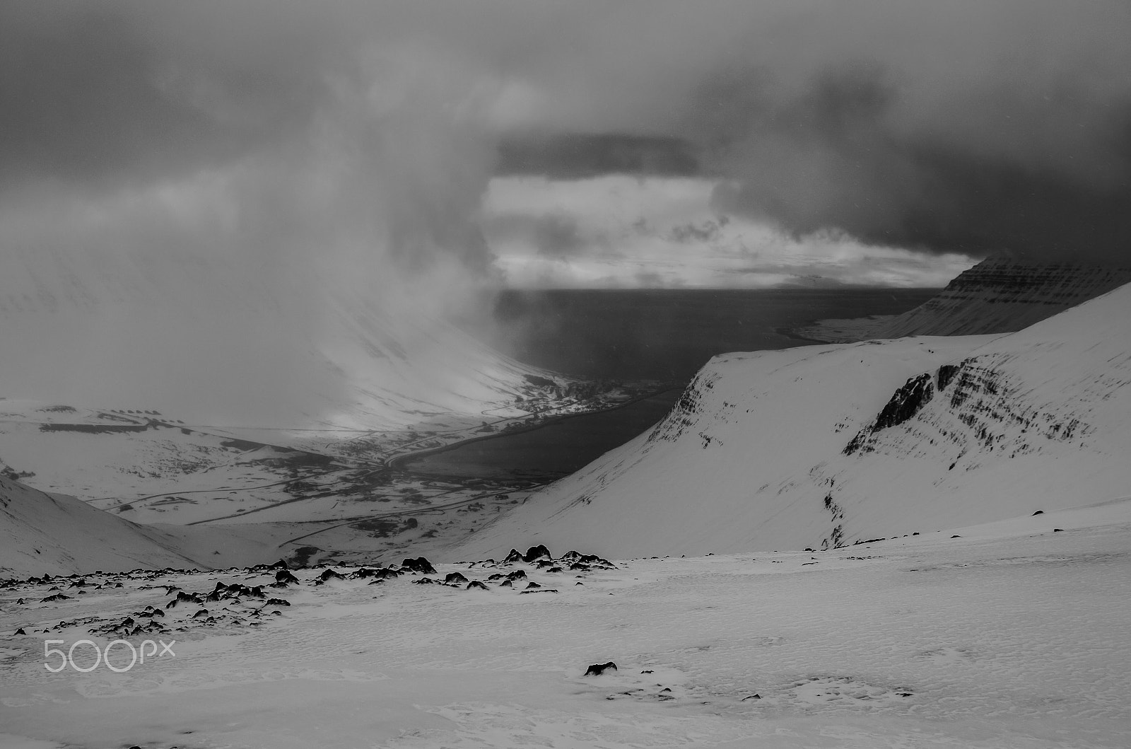 Pentax K-5 IIs sample photo. Snowstorm in iceland photography
